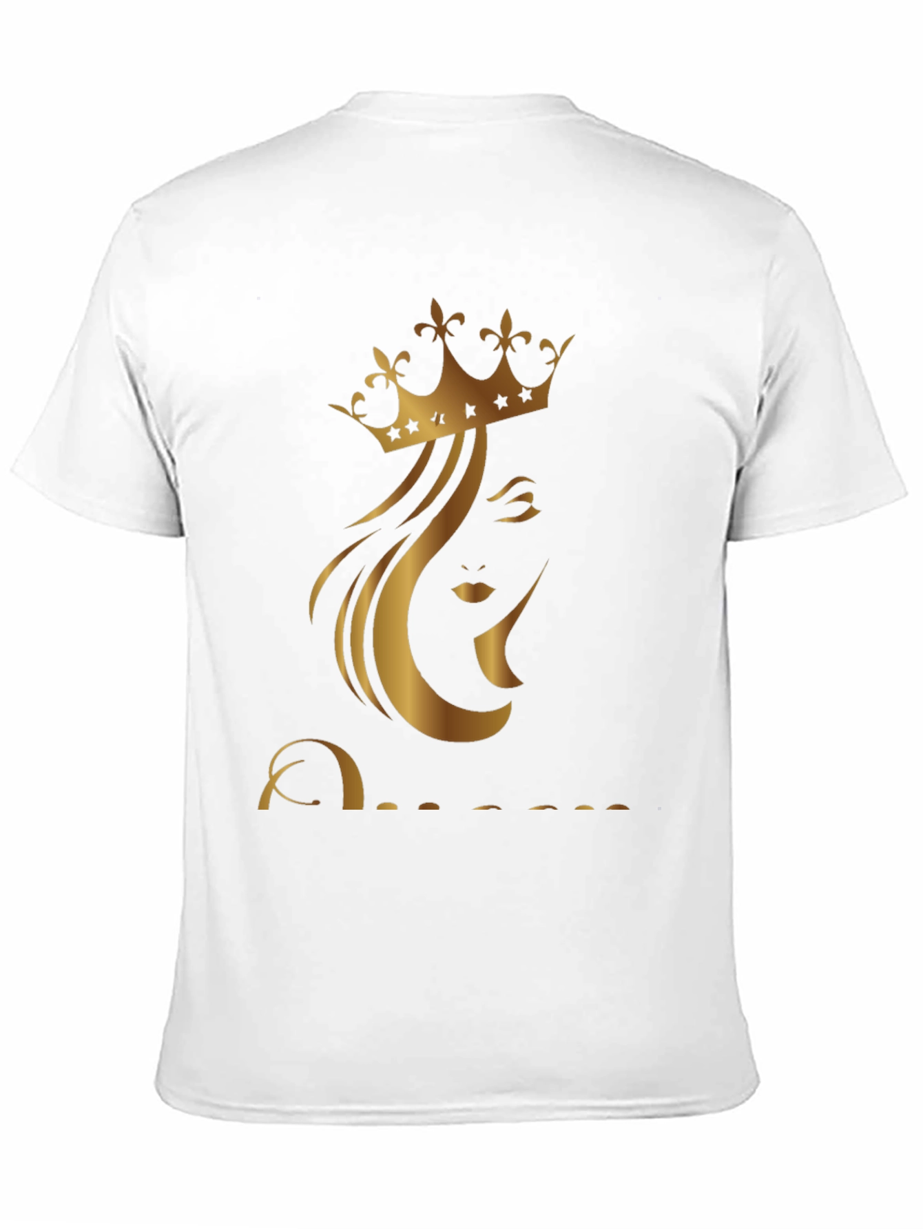 Queen Graphic Print Black T-Shirt