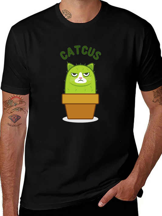 Catcus Graphic T-Shirt - Unique Plant Lover Tee