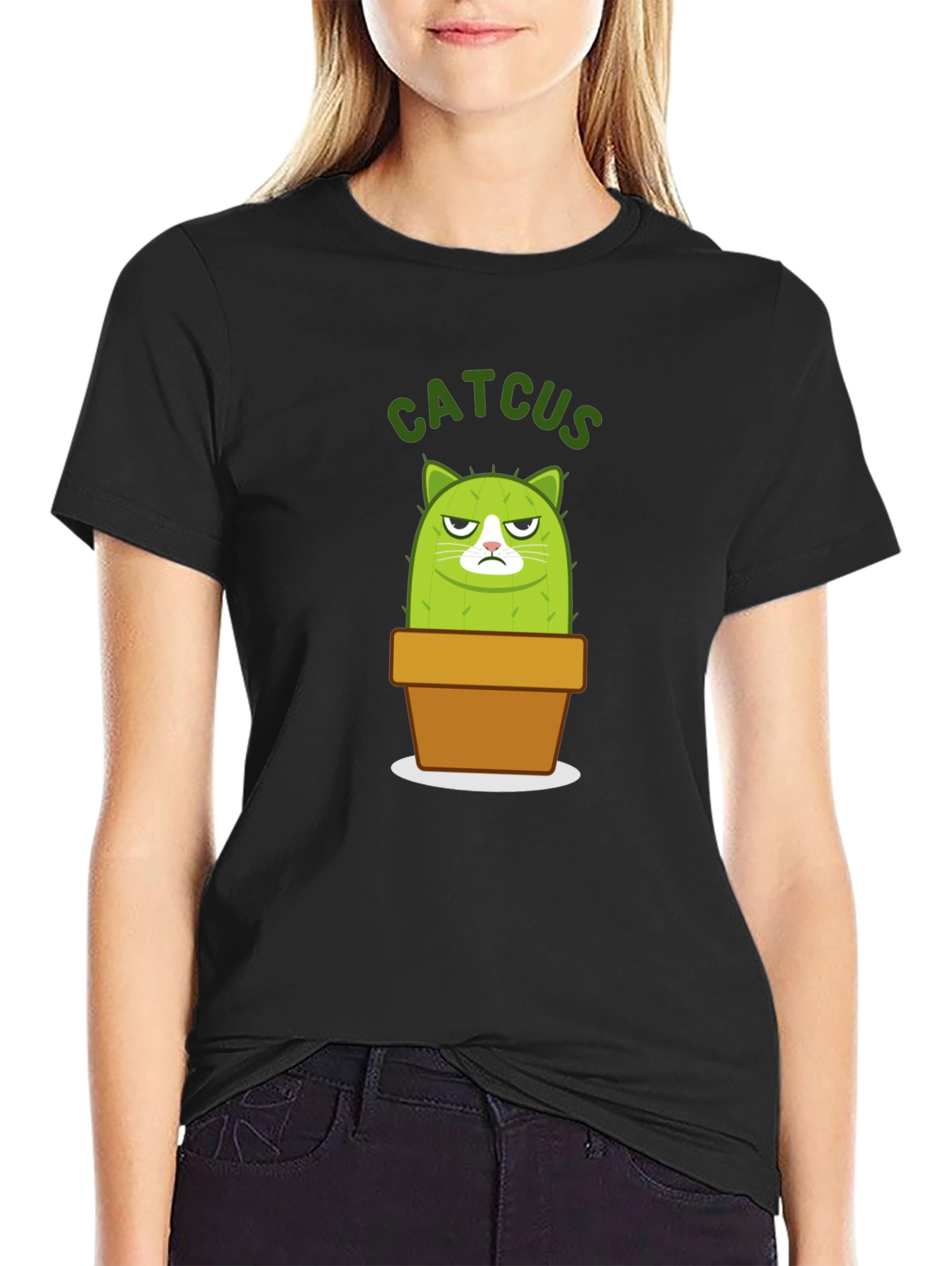 Catcus Graphic T-Shirt - Unique Plant Lover Tee