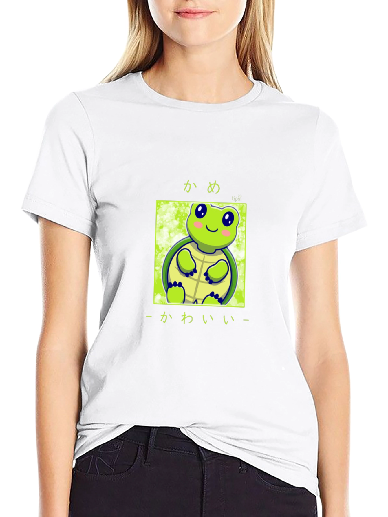Kawaii Turtle T-Shirt - Cute Anime Style