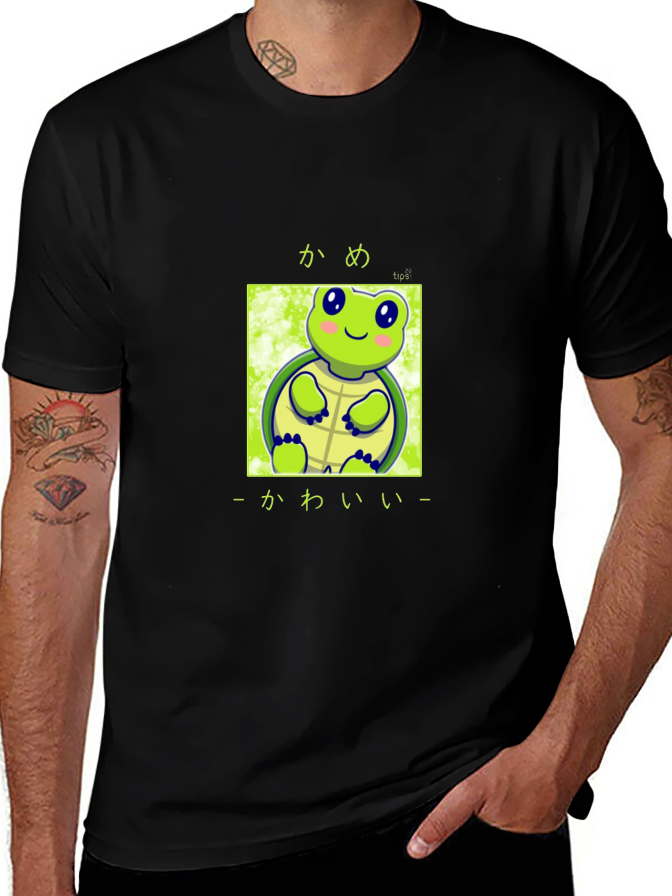 Kawaii Turtle T-Shirt - Cute Anime Style