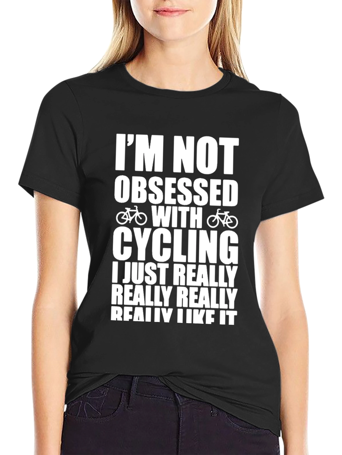 Cycling Obsession T-Shirt - Funny Bicycle Lover Tee