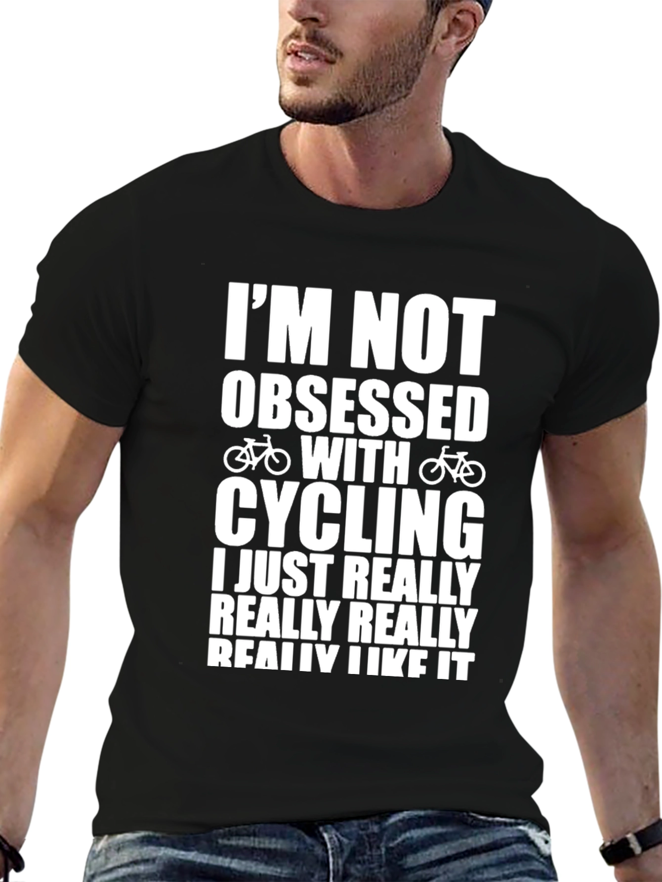 Cycling Obsession T-Shirt - Funny Bicycle Lover Tee
