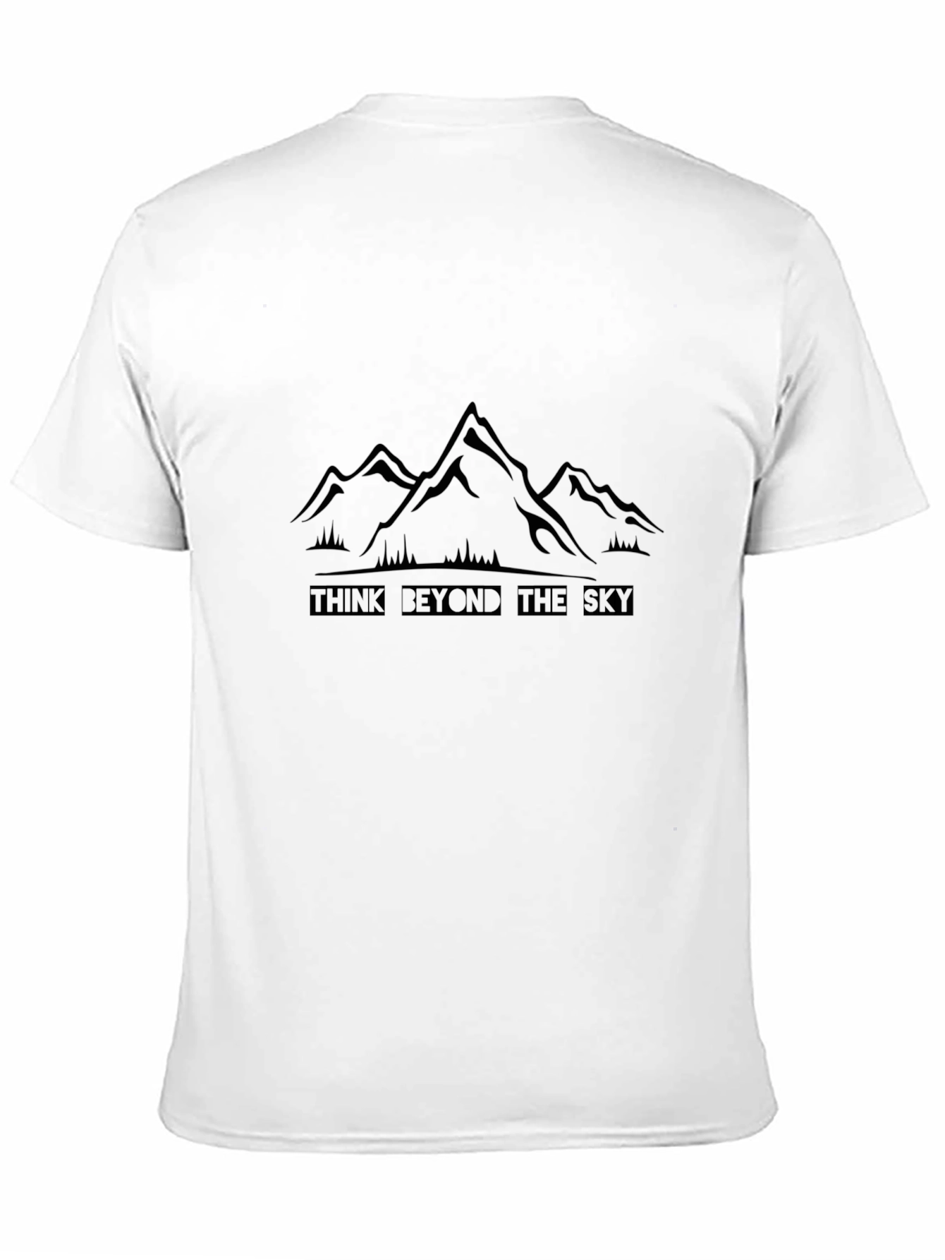 Think Beyond the Sky Mountain Graphic Tee