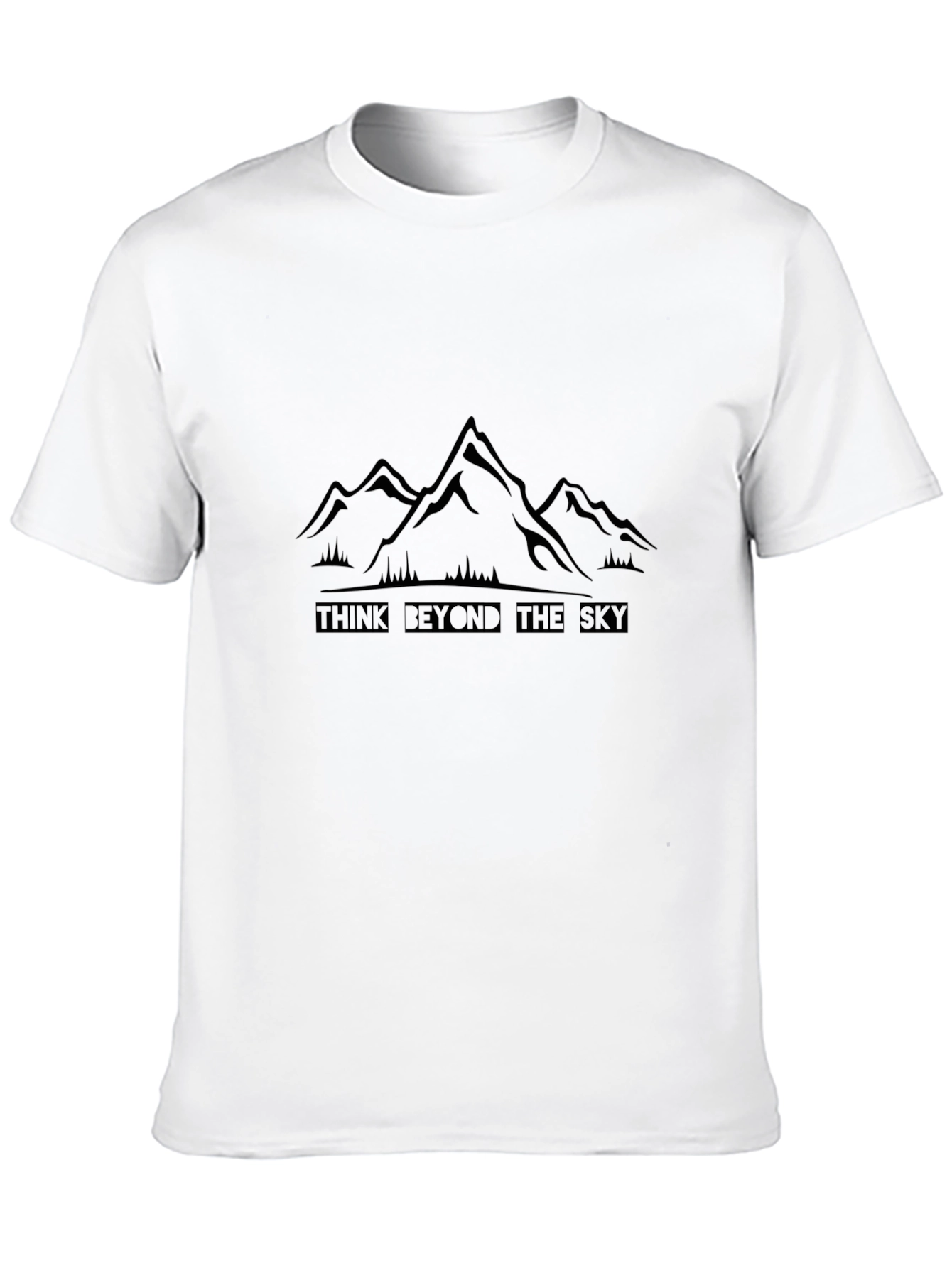 Think Beyond the Sky Mountain Graphic Tee