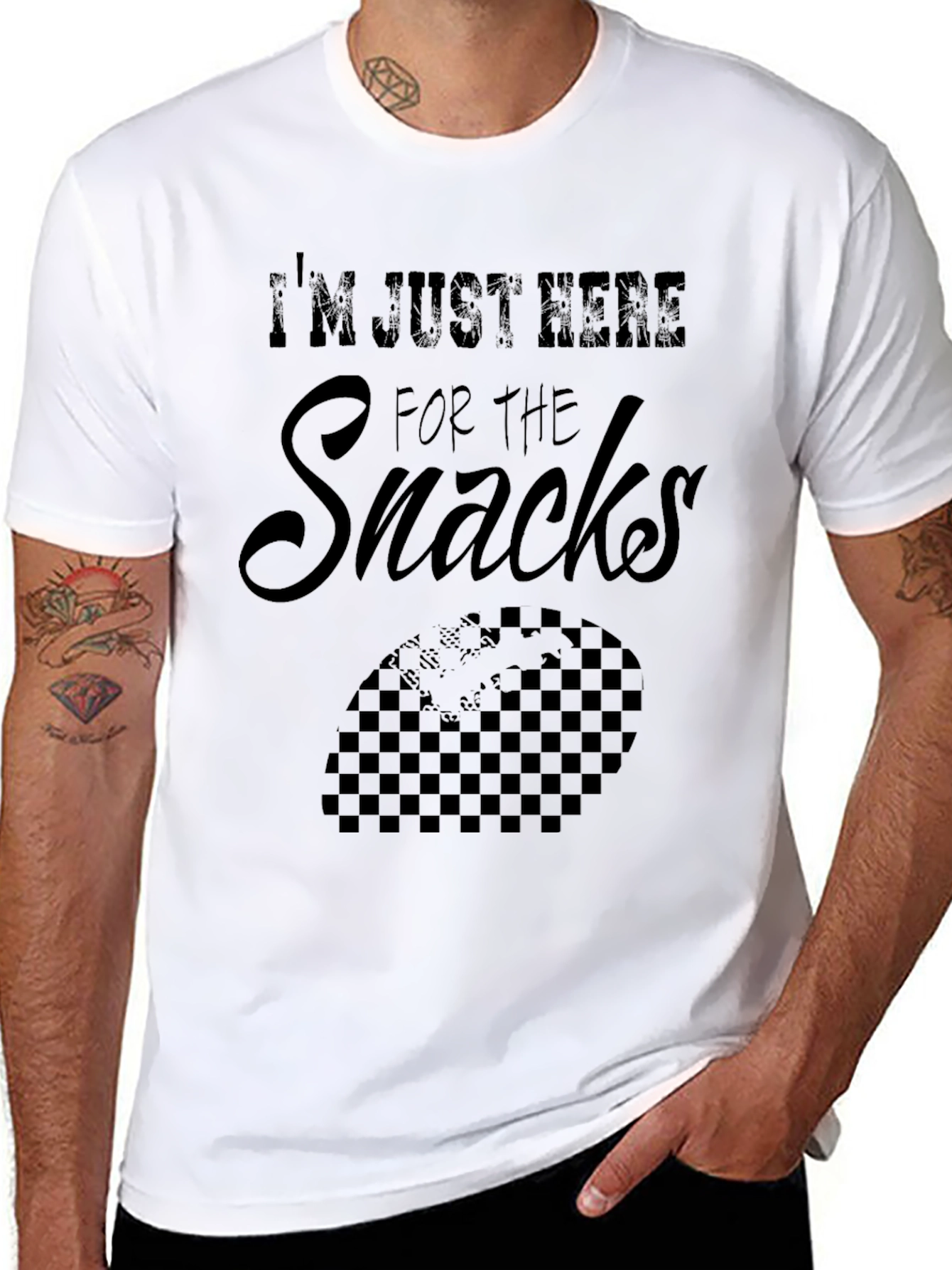 Im Just Here for The Snacks T-Shirt