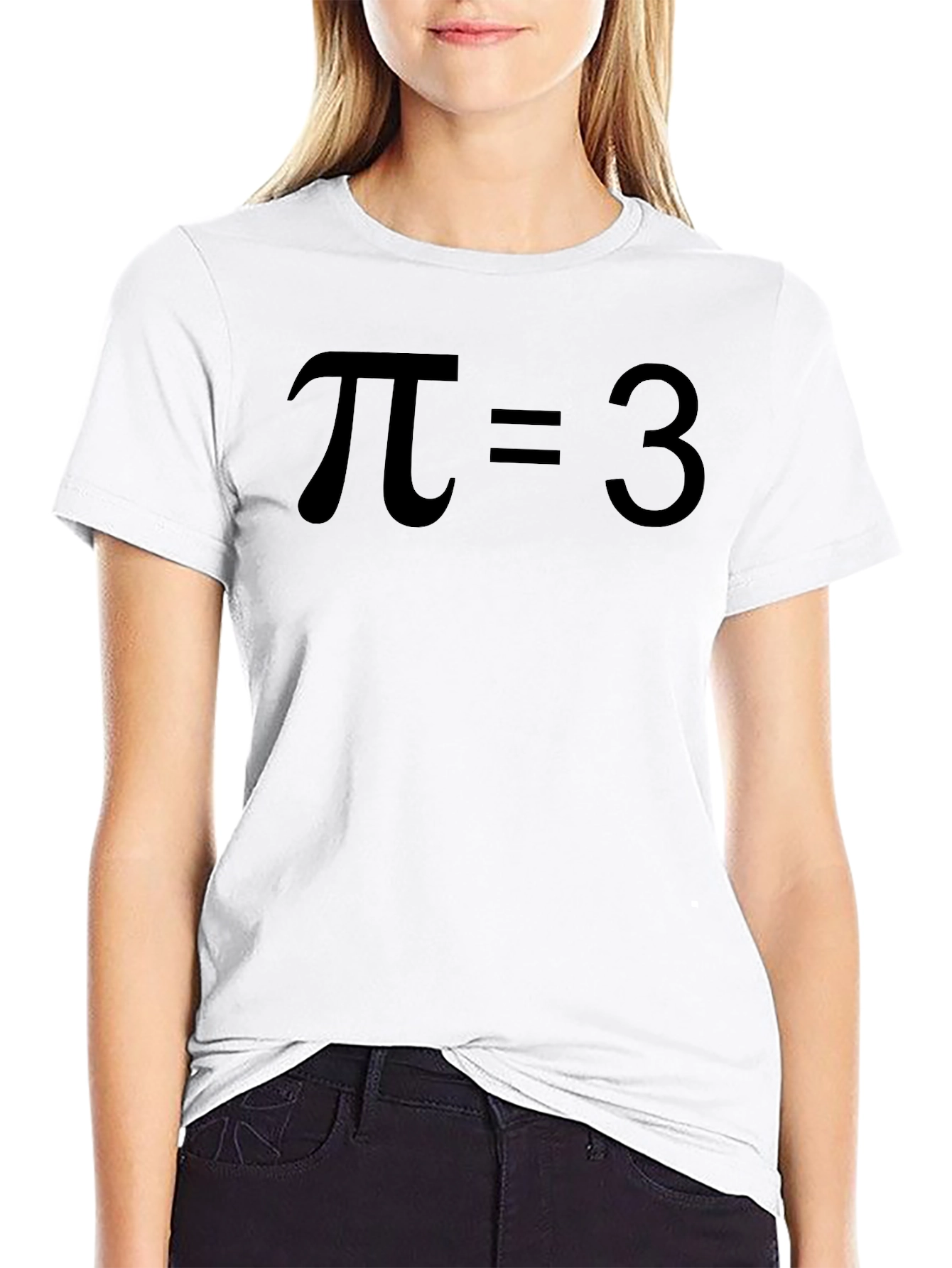 Pi Equals 3 Funny Math T-Shirt