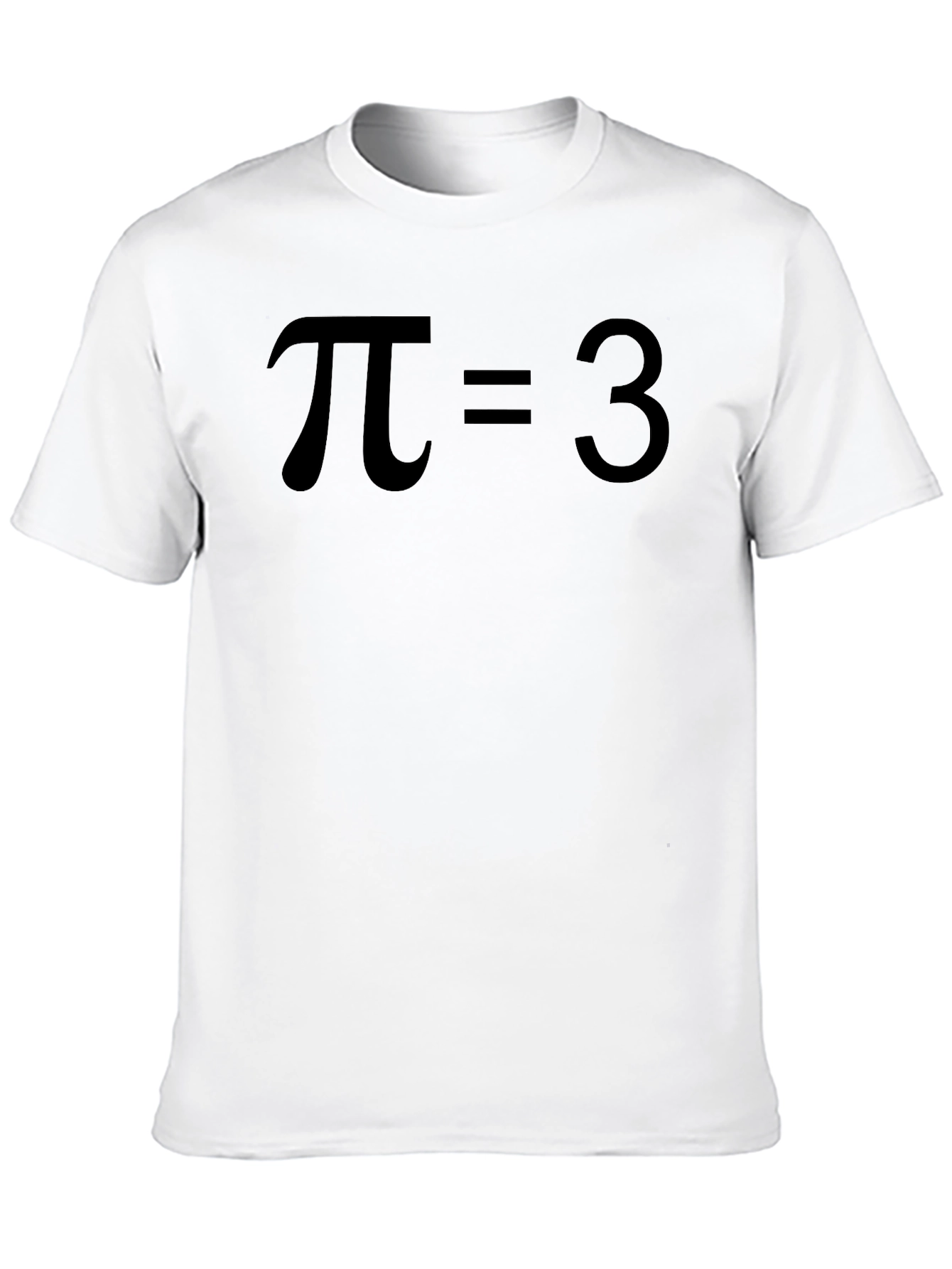 Pi Equals 3 Funny Math T-Shirt