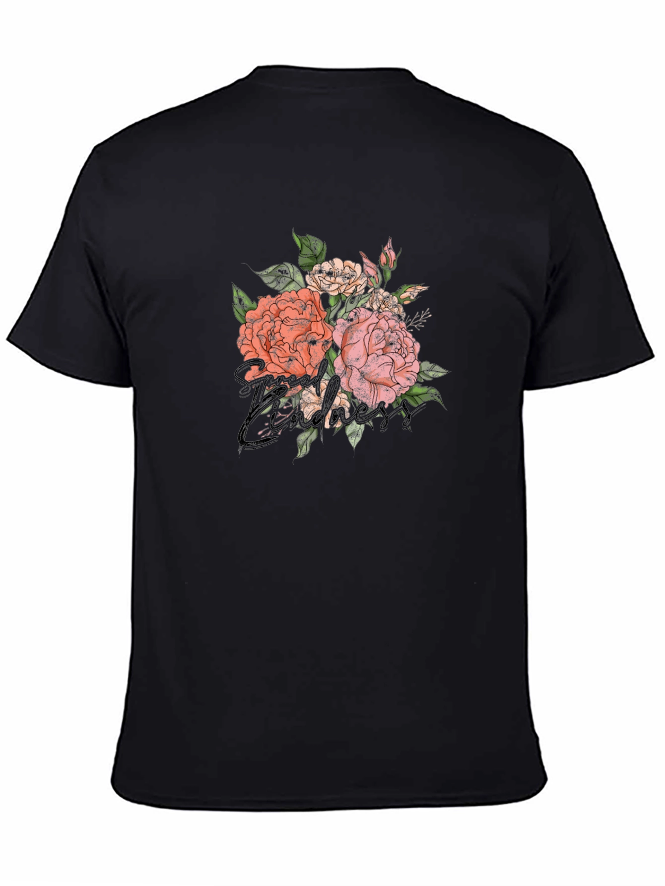 Floral Graphic Tee - Kind Kindness Design