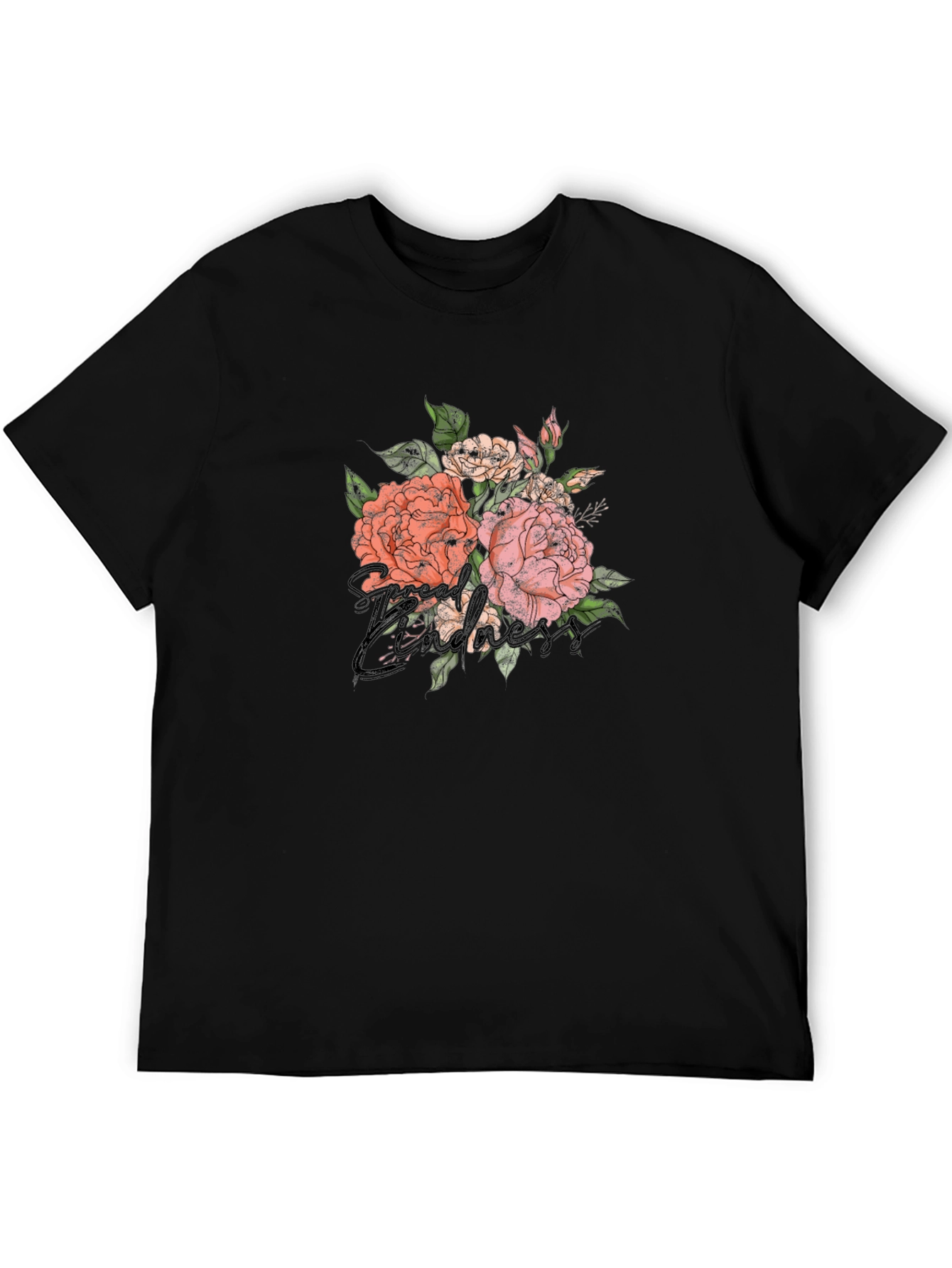 Floral Graphic Tee - Kind Kindness Design