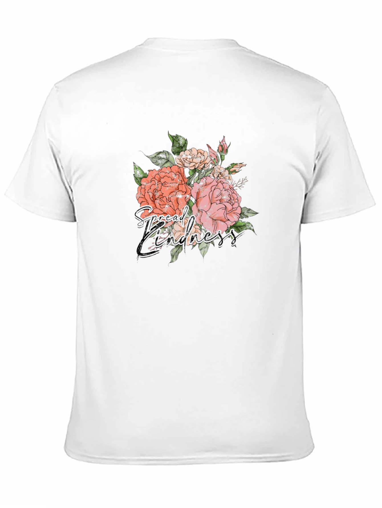 Floral Graphic Tee - Kind Kindness Design