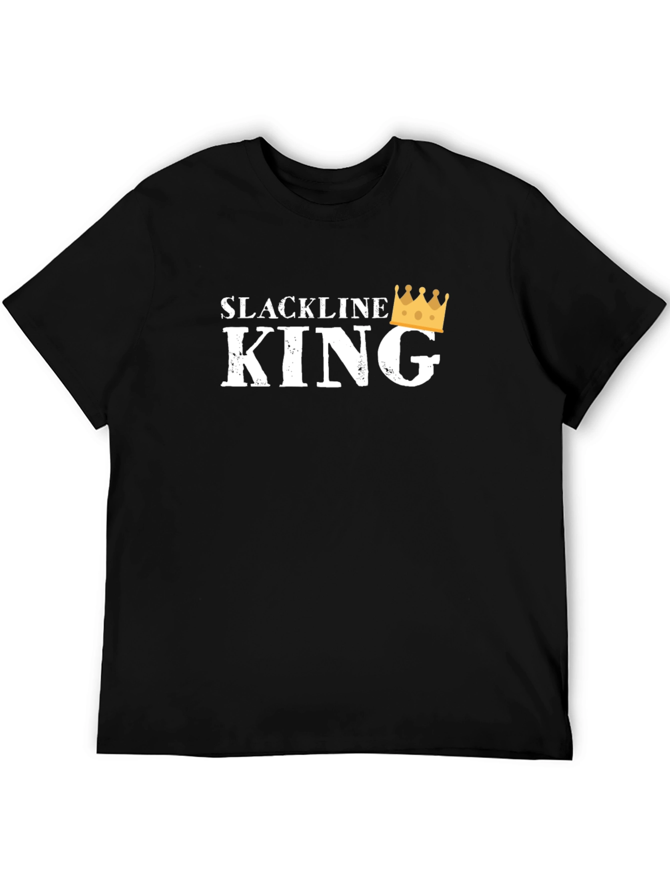 Slackline King Black T-Shirt