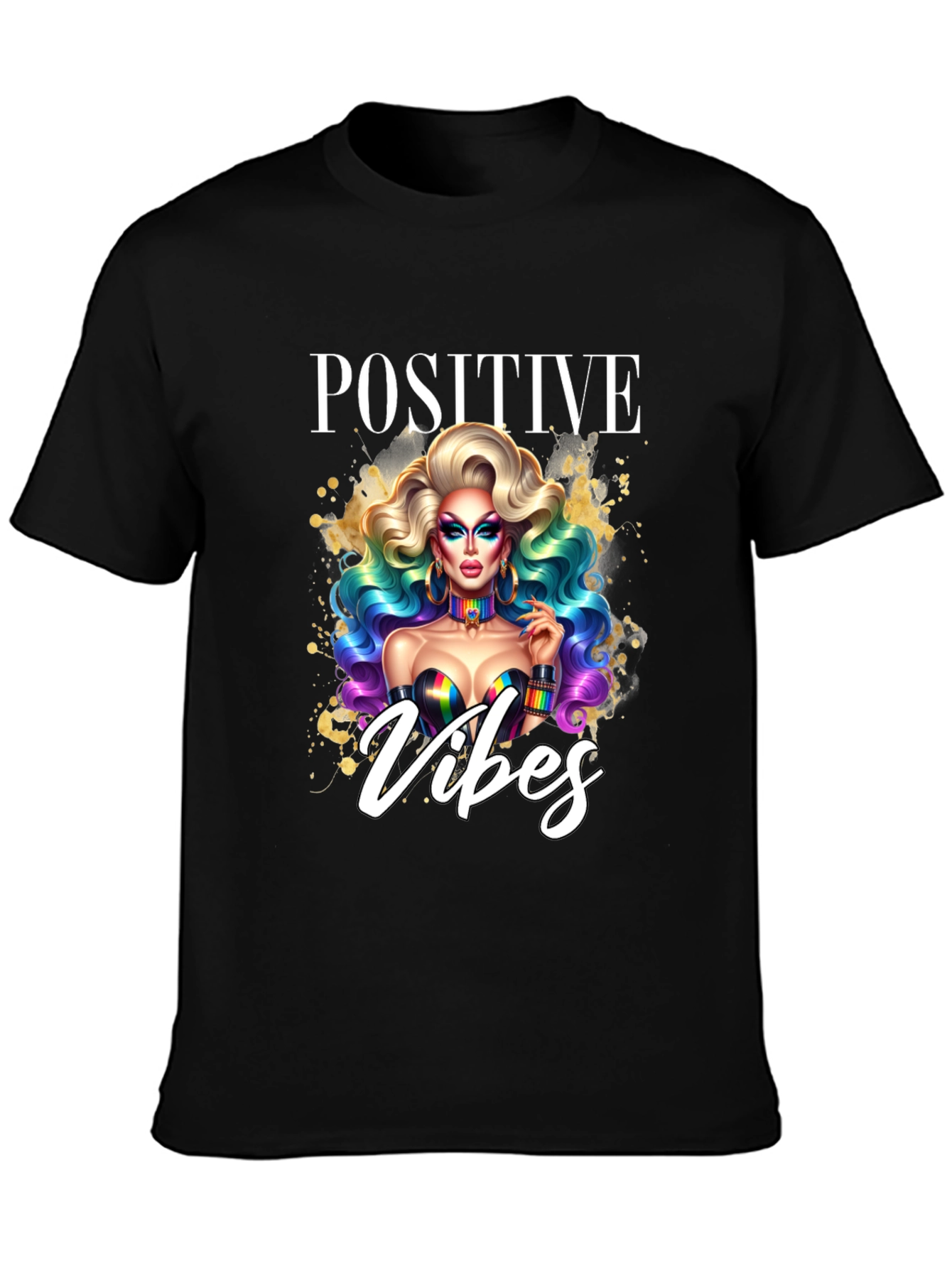Positive Vibes Graphic Tee