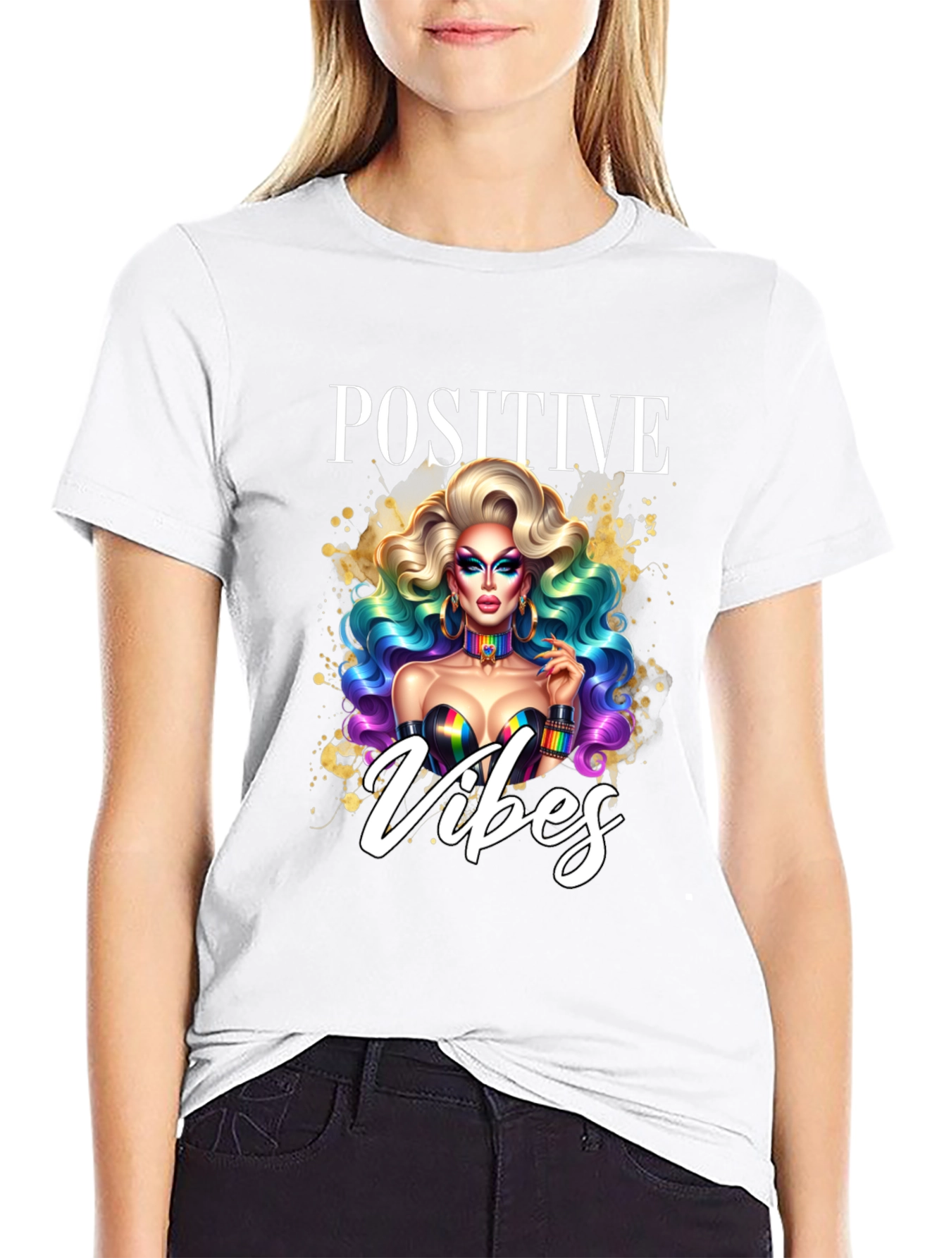 Positive Vibes Graphic Tee