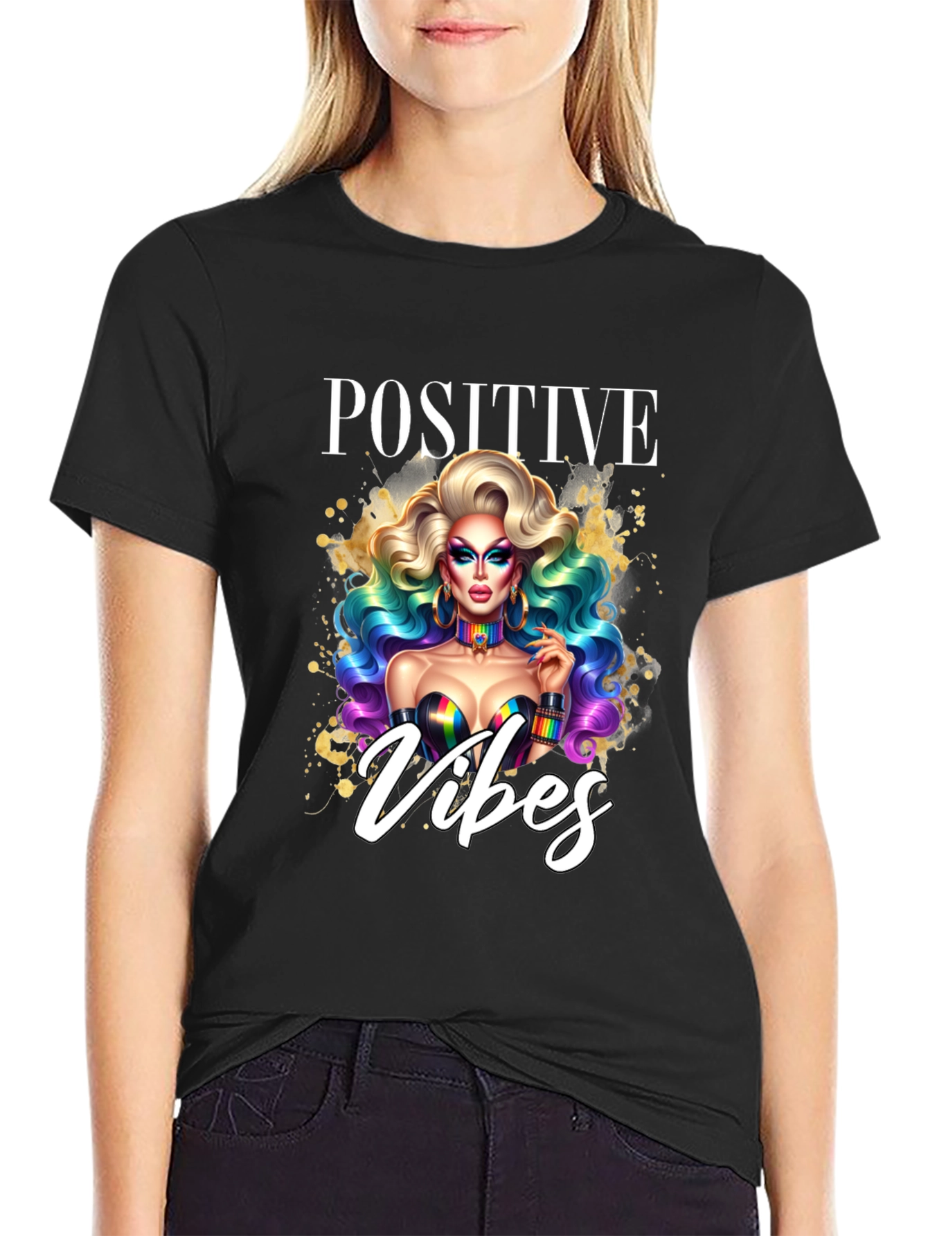 Positive Vibes Graphic Tee