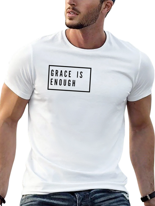 Grace Is Enough Black T-Shirt
