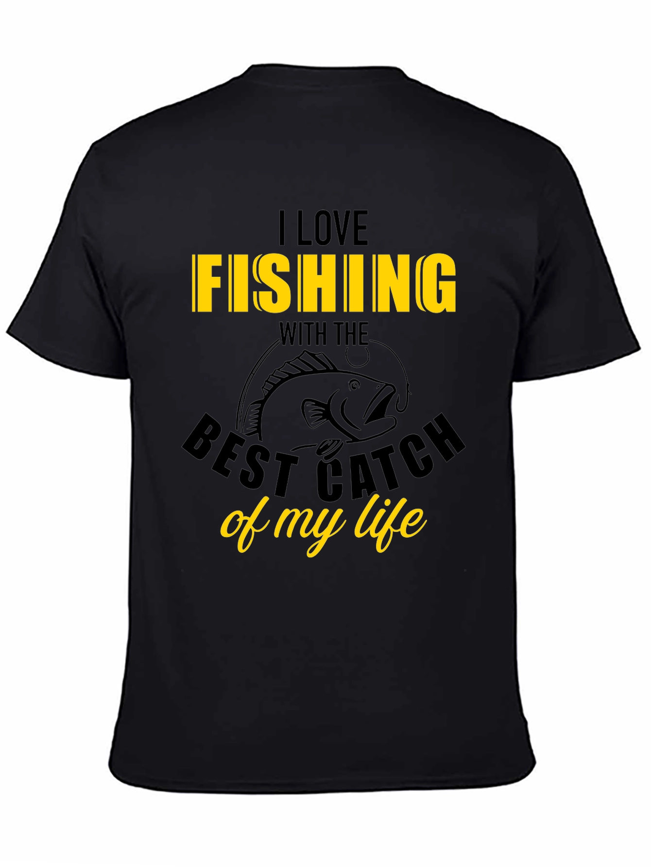 I Love Fishing Graphic T-Shirt