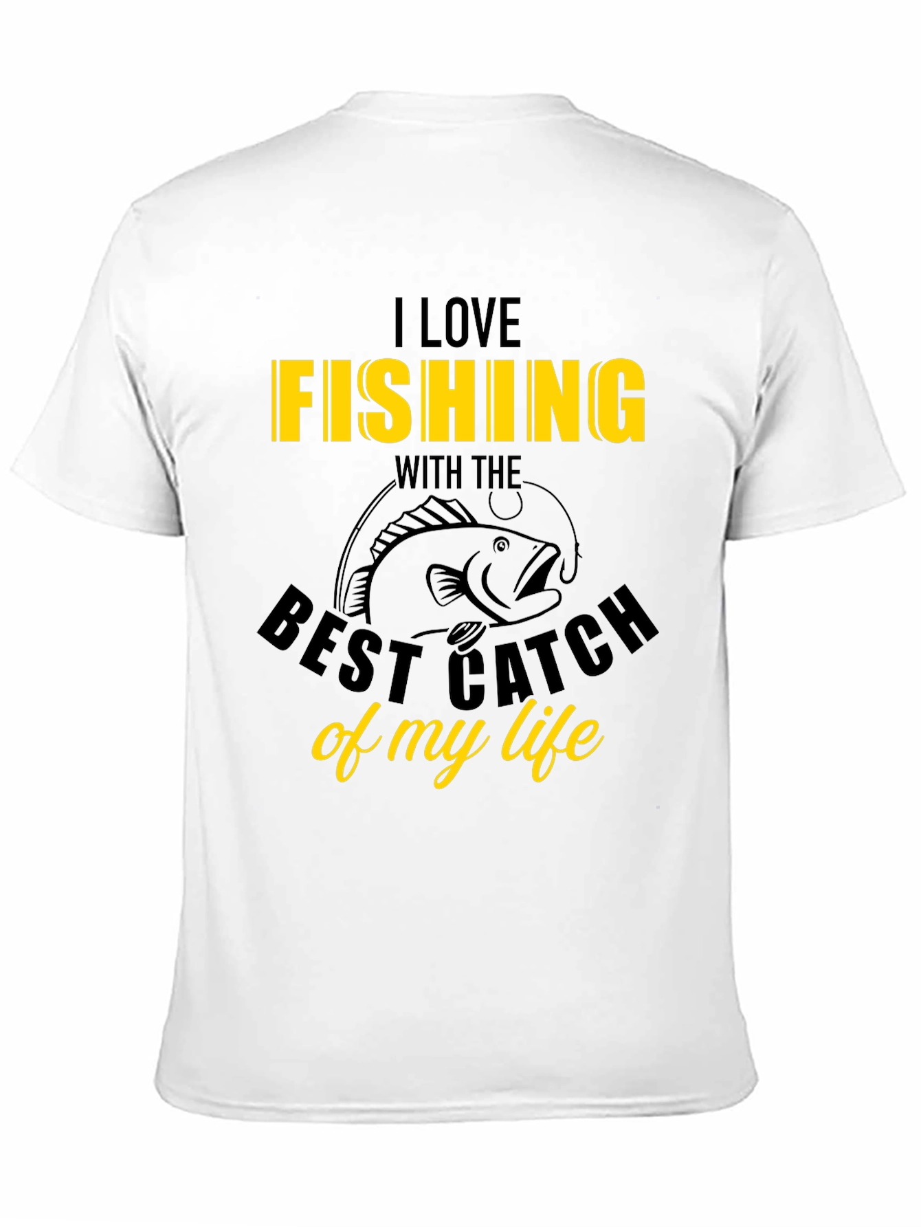 I Love Fishing Graphic T-Shirt