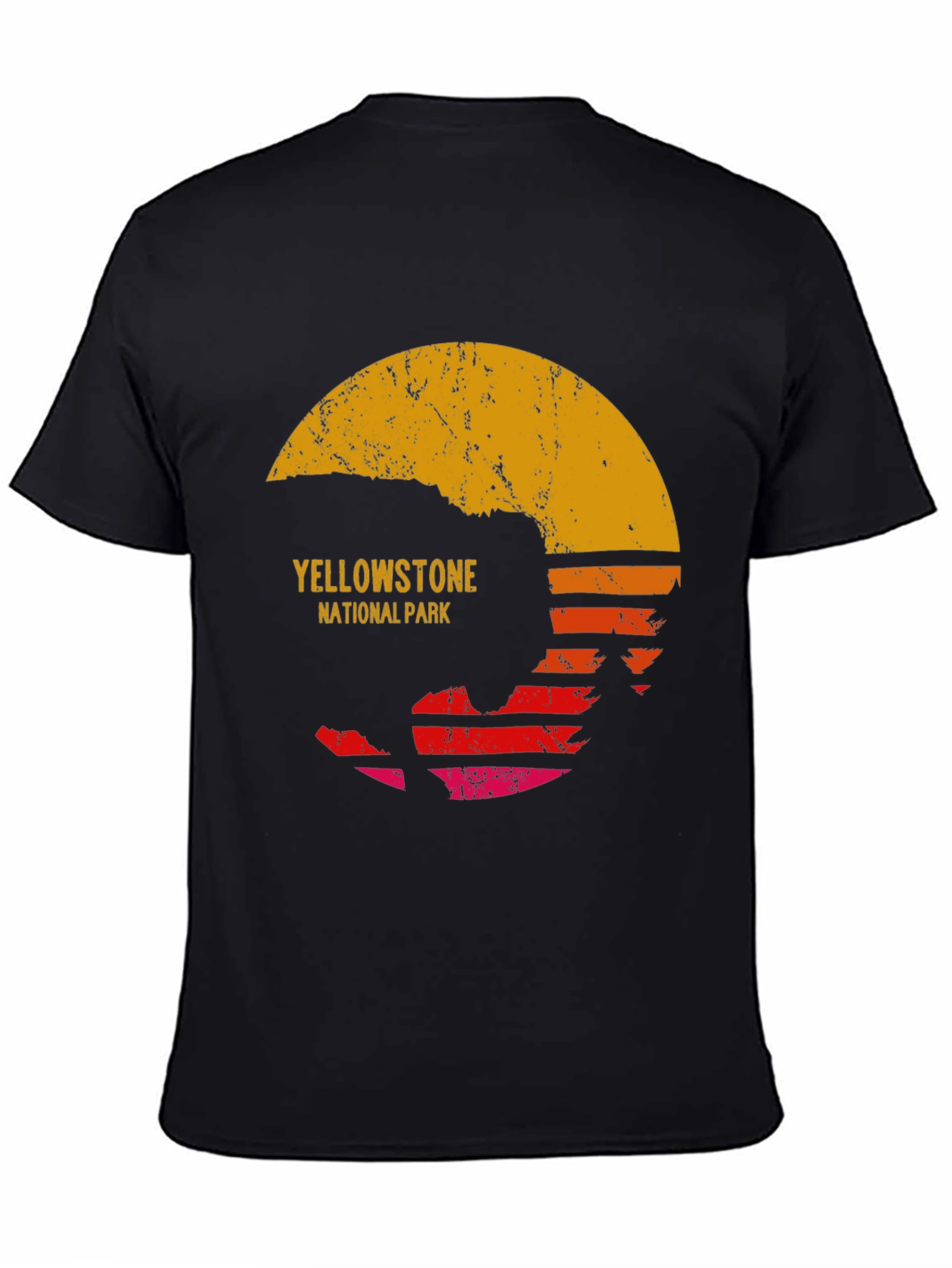 Yellowstone National Park Sunset T-Shirt