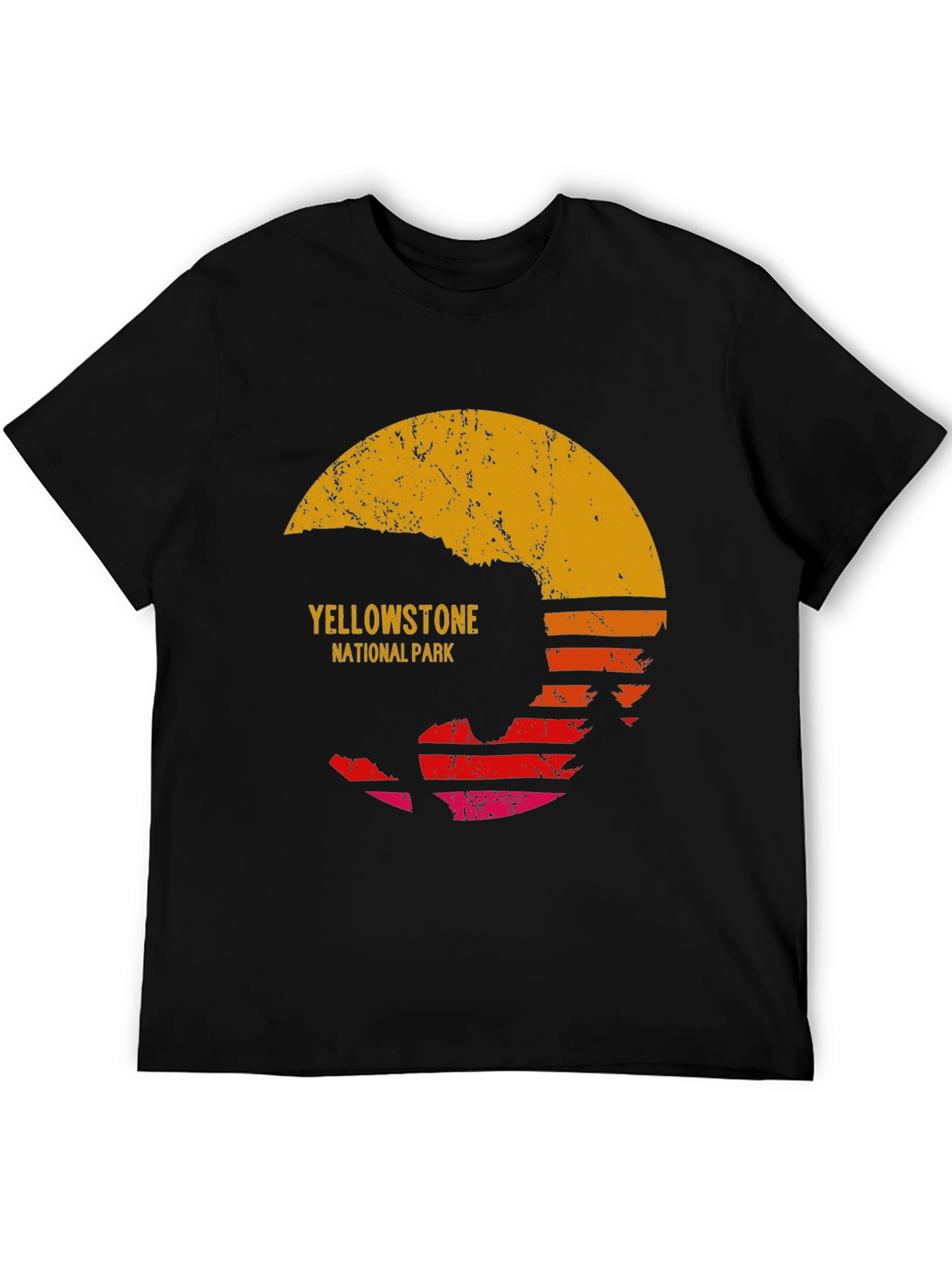 Yellowstone National Park Sunset T-Shirt