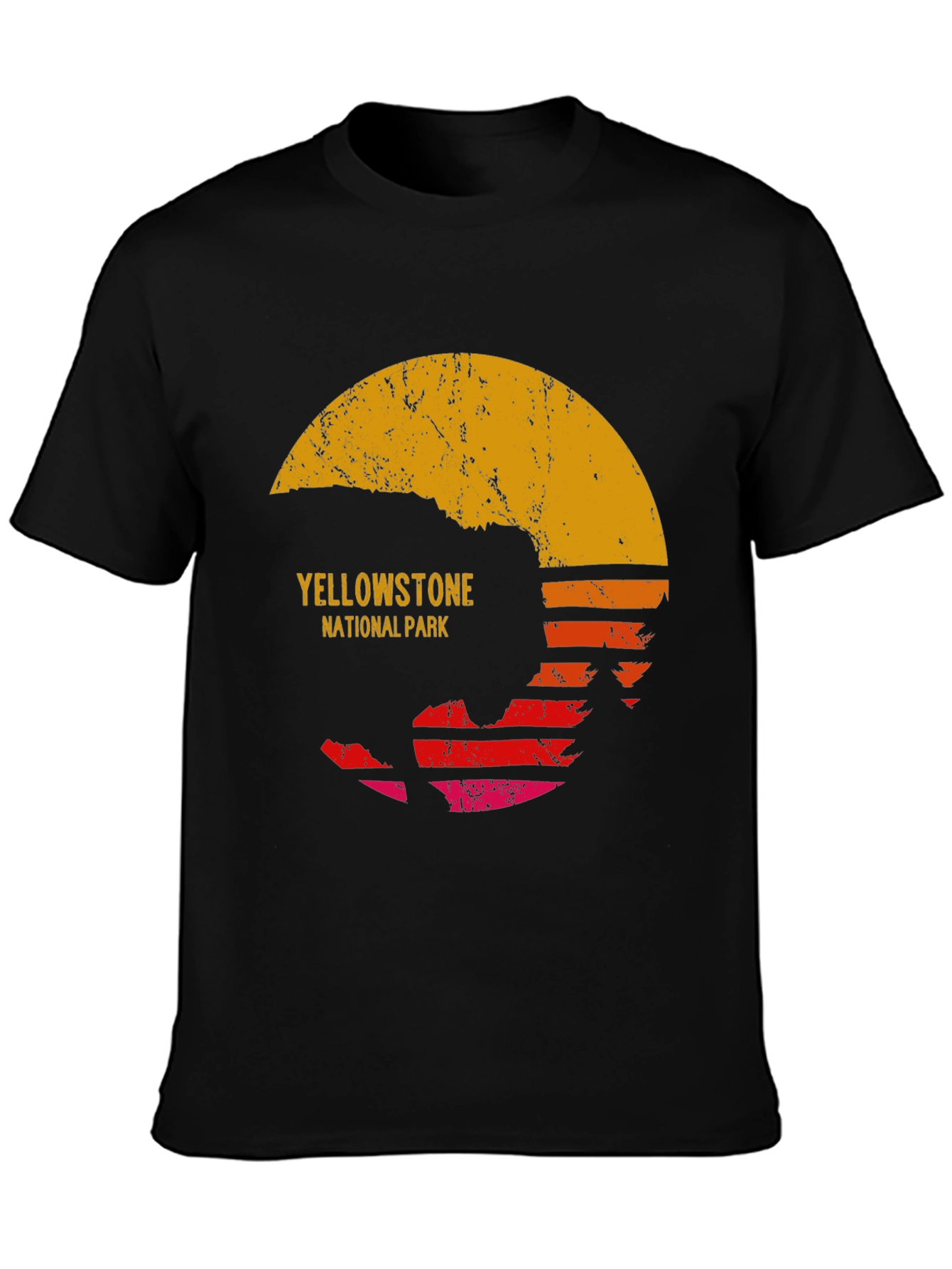 Yellowstone National Park Sunset T-Shirt