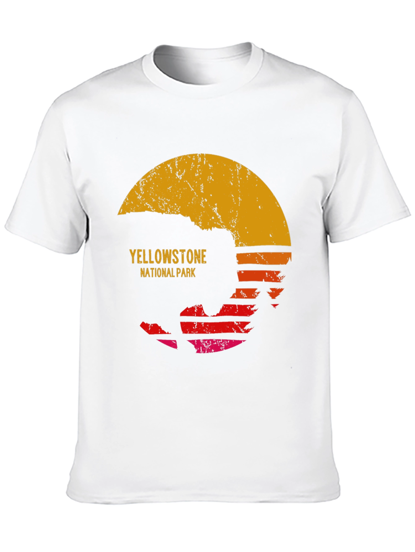Yellowstone National Park Sunset T-Shirt