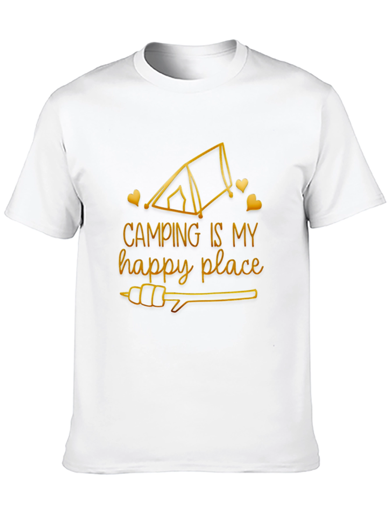 Camping is My Happy Place Graphic Tee