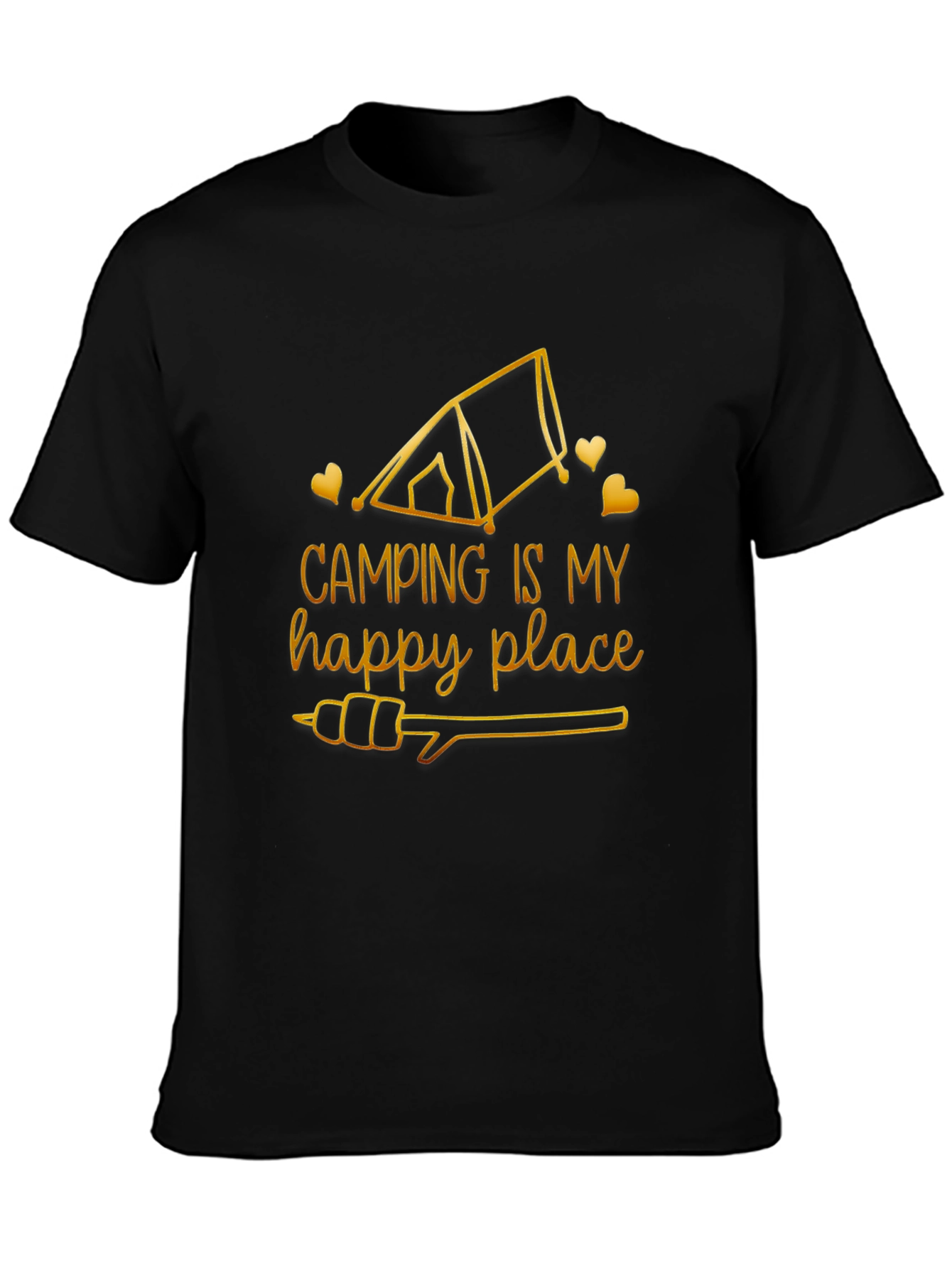 Camping is My Happy Place Graphic Tee