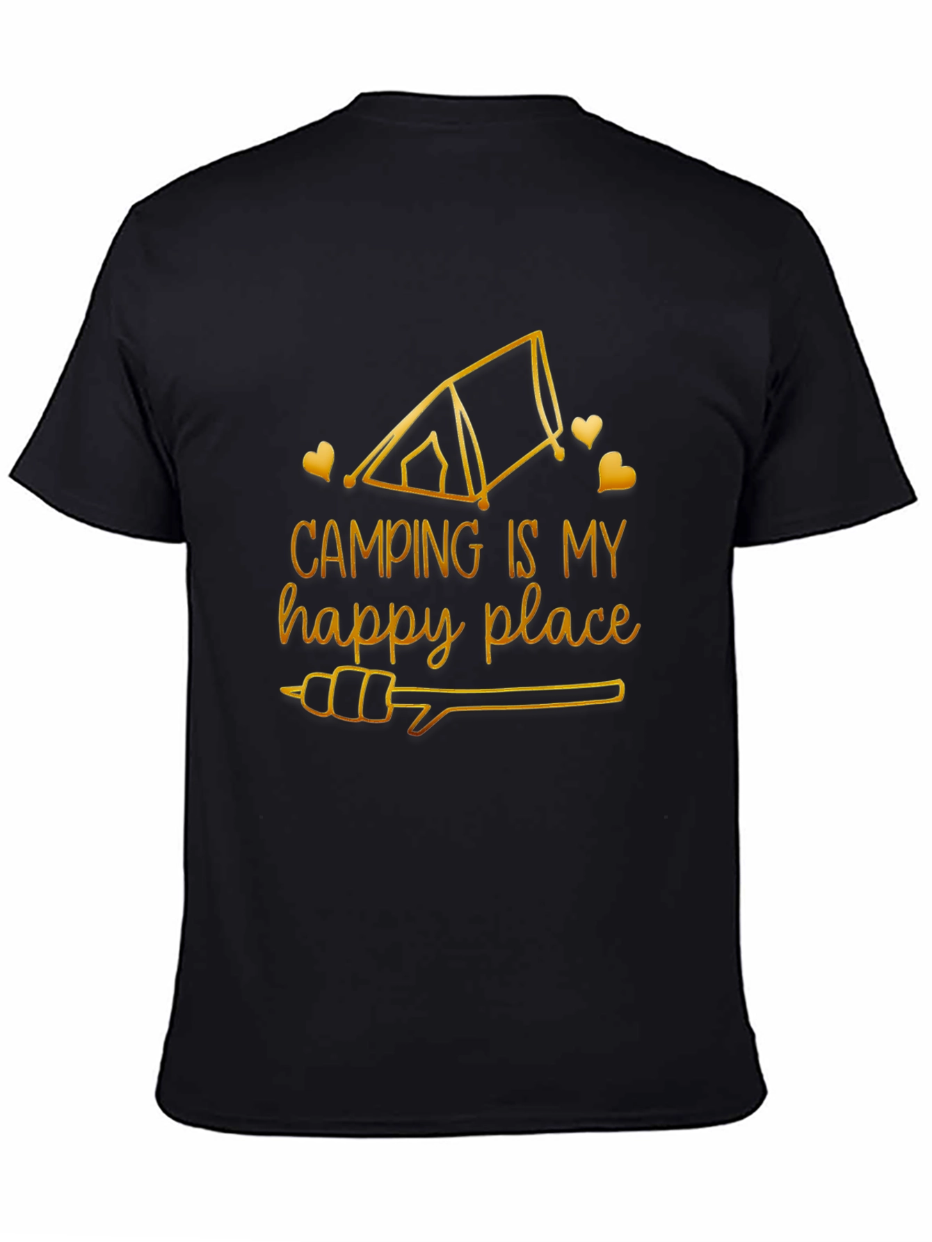 Camping is My Happy Place Graphic Tee