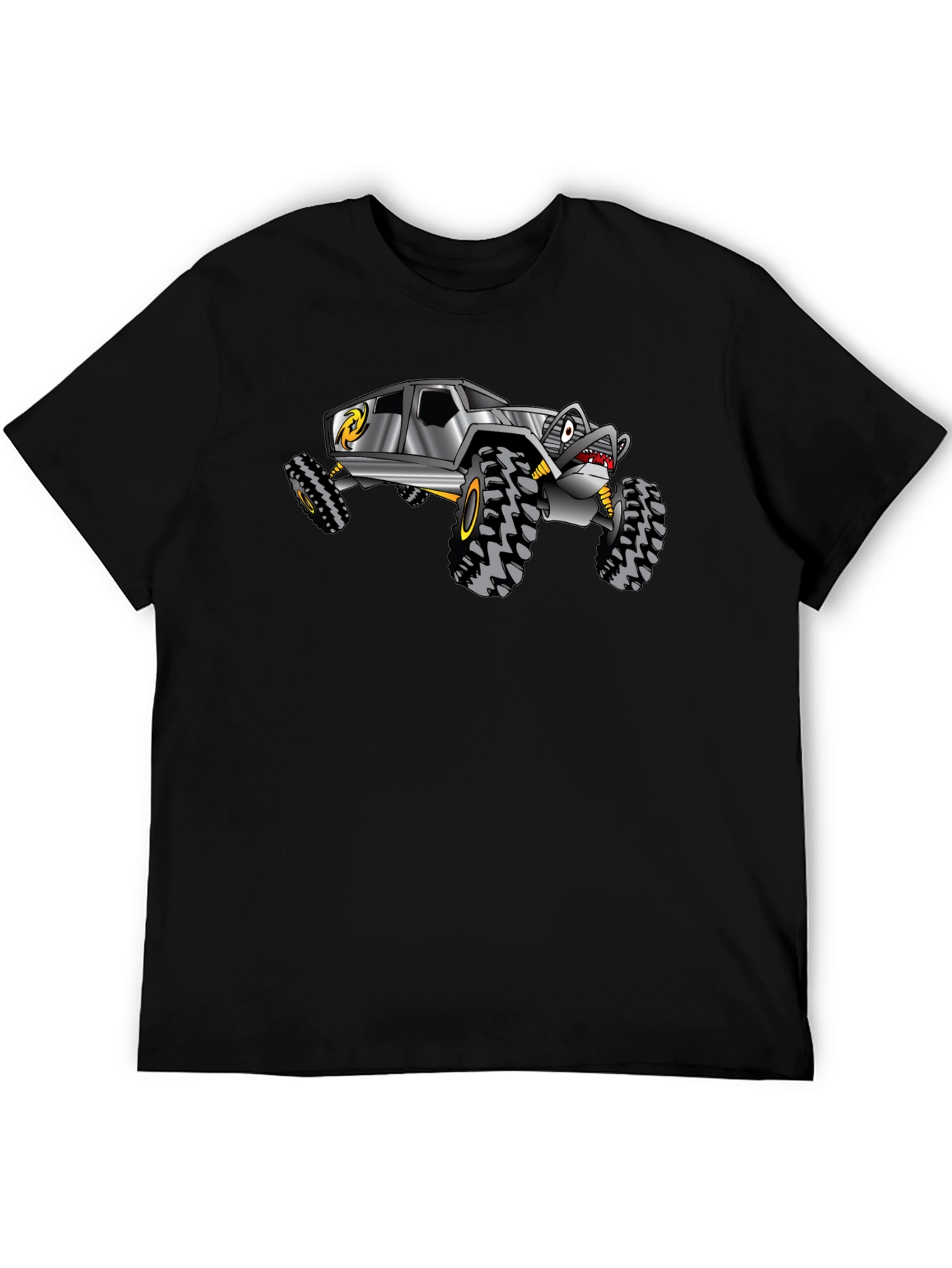 Monster Truck Graphic Tee - Black