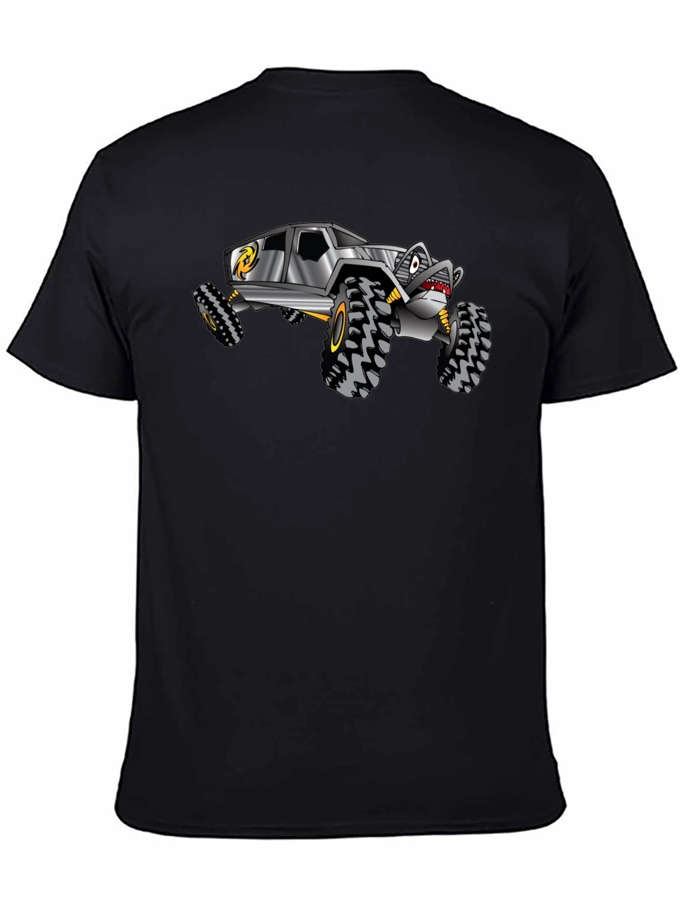 Monster Truck Graphic Tee - Black