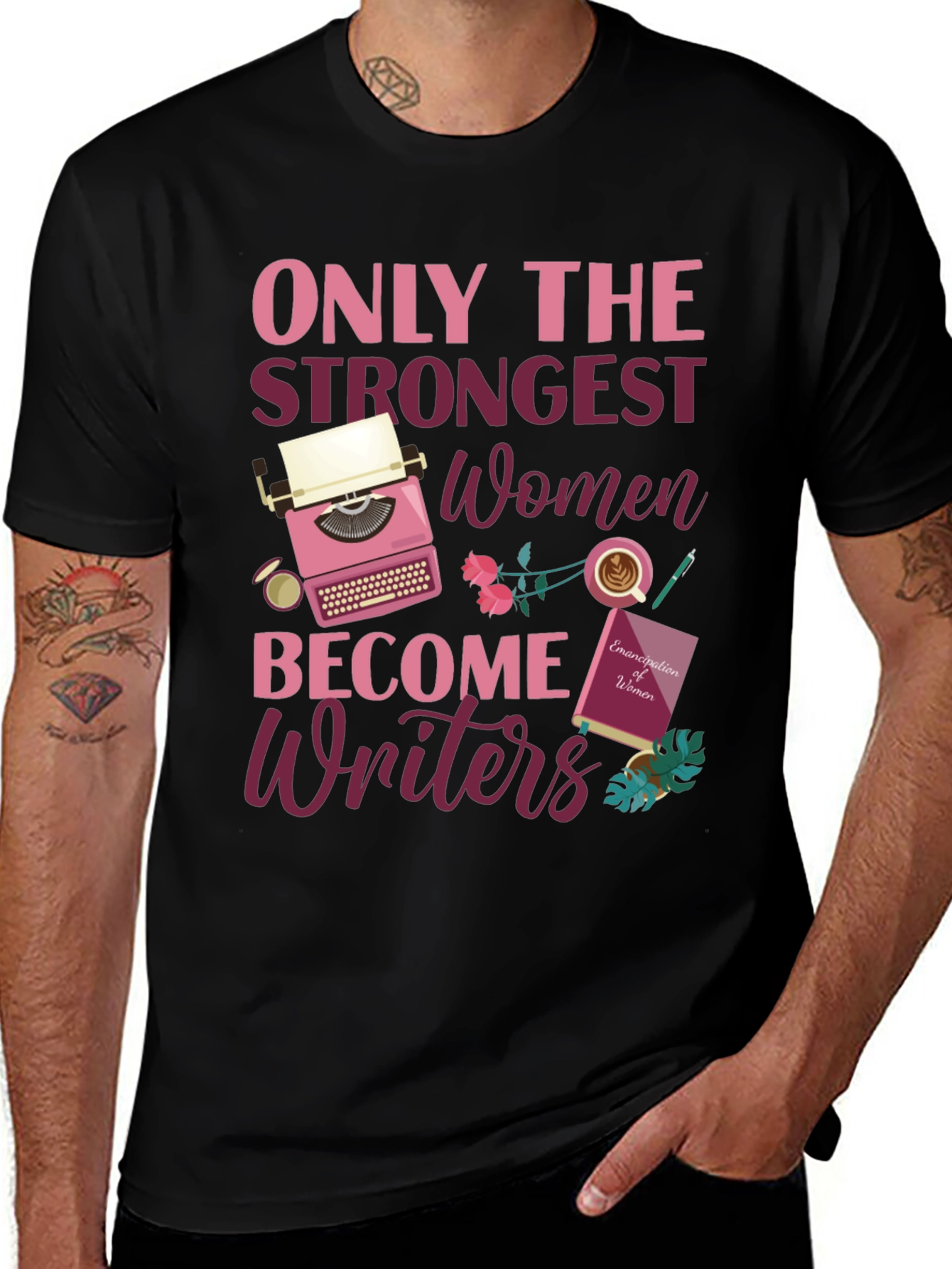 Strong Women Writers T-Shirt