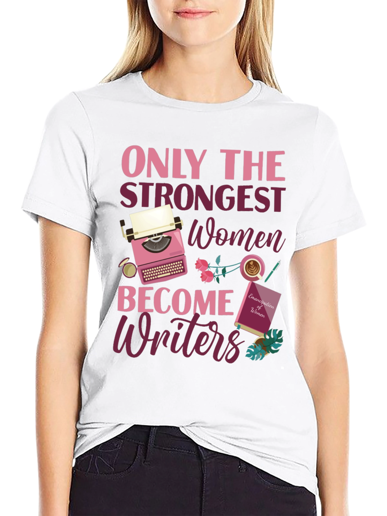 Strong Women Writers T-Shirt