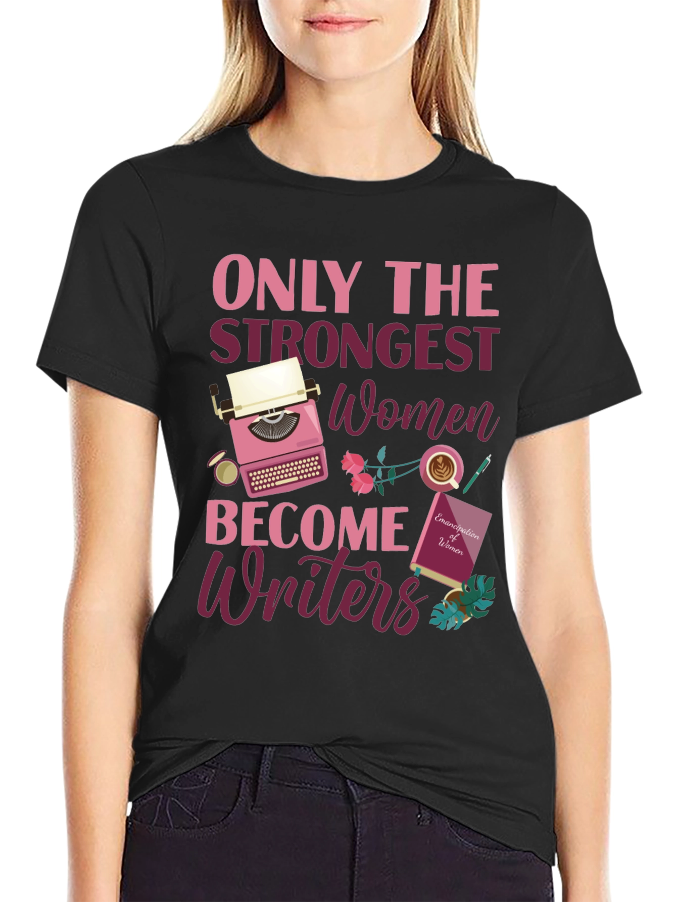 Strong Women Writers T-Shirt