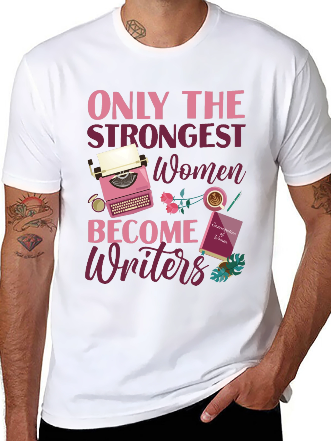 Strong Women Writers T-Shirt