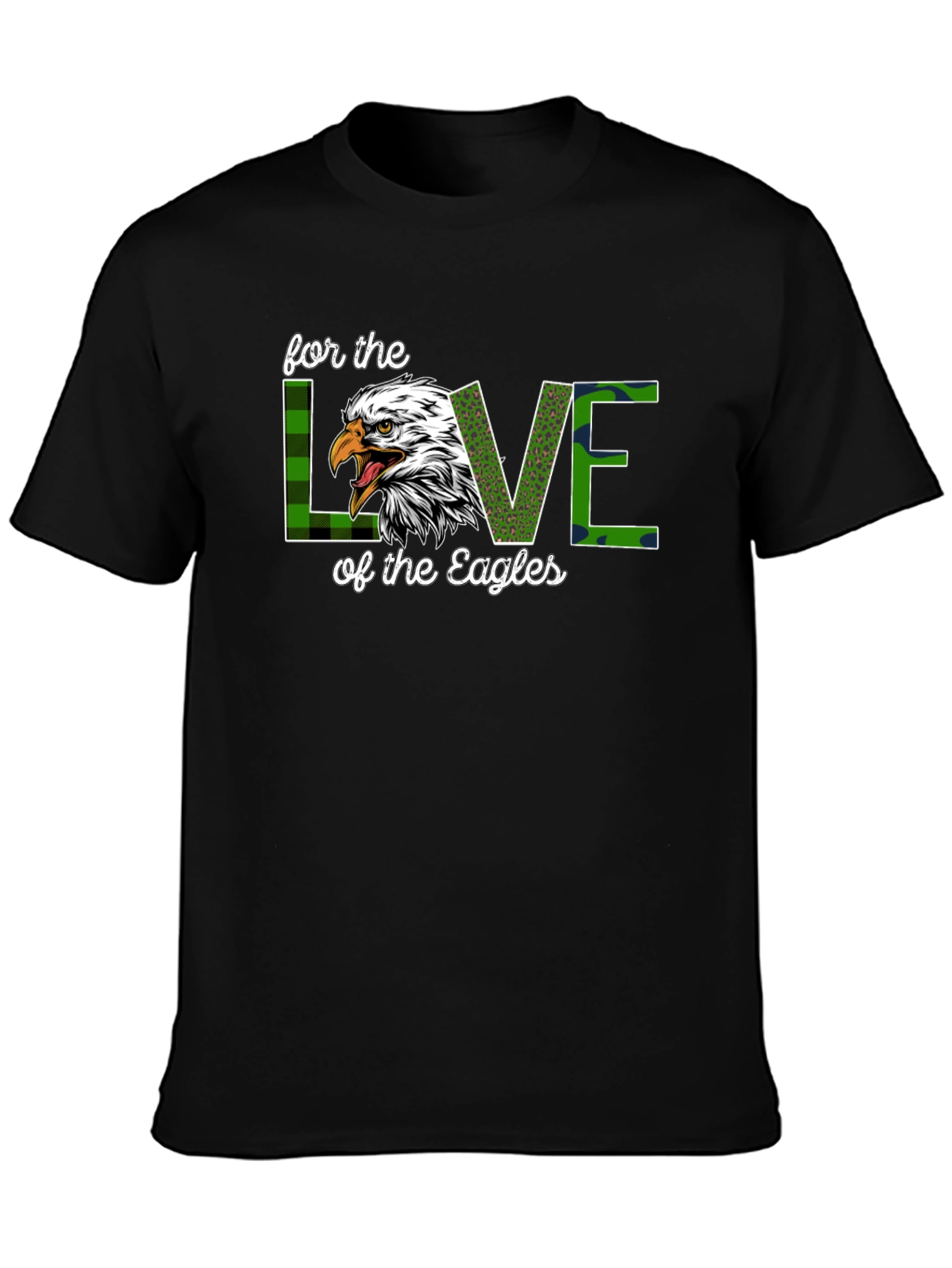Eagles Love Graphic Tee - Sports Fan Apparel