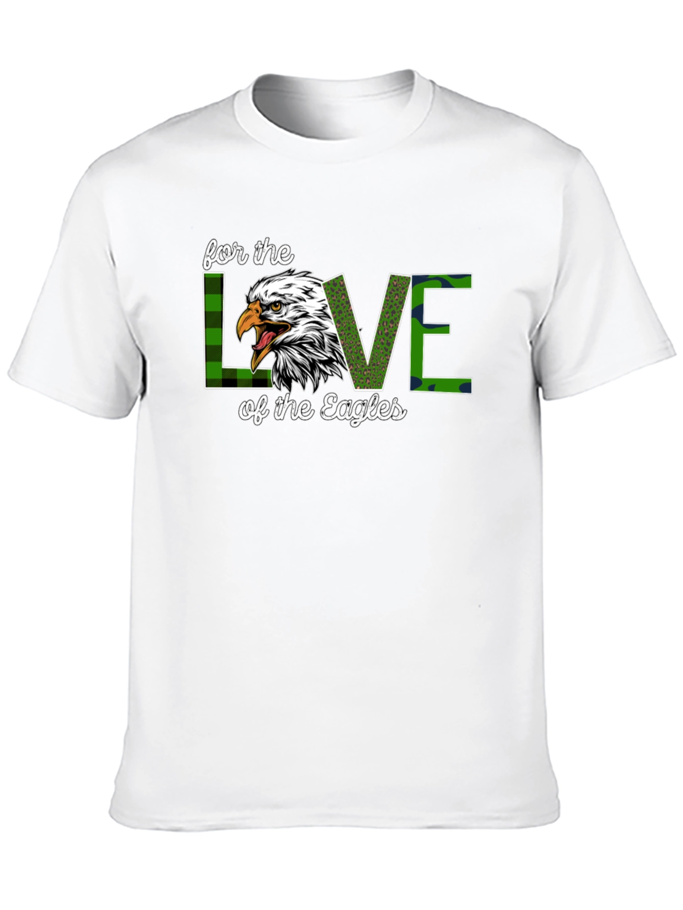 Eagles Love Graphic Tee - Sports Fan Apparel