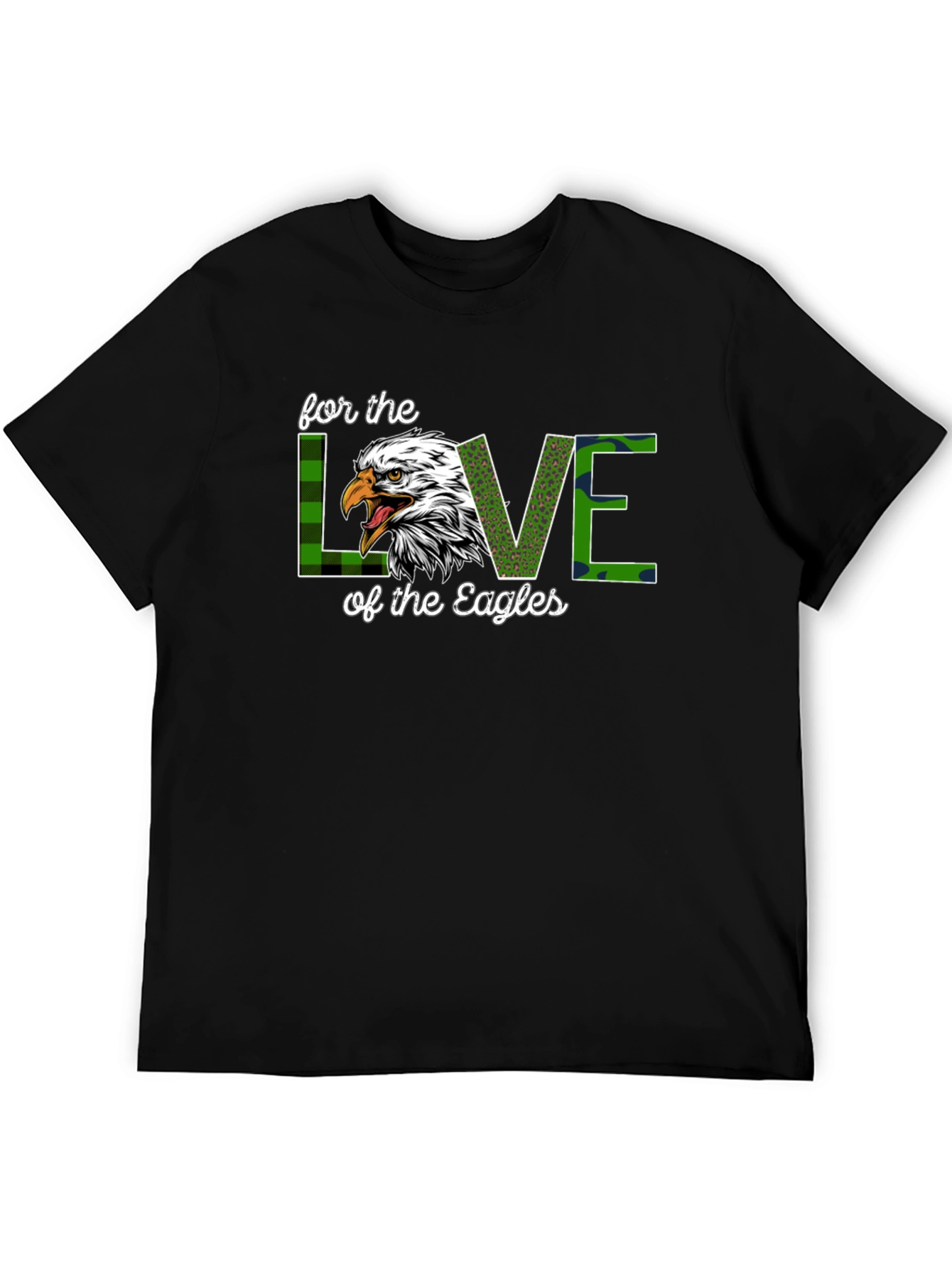 Eagles Love Graphic Tee - Sports Fan Apparel