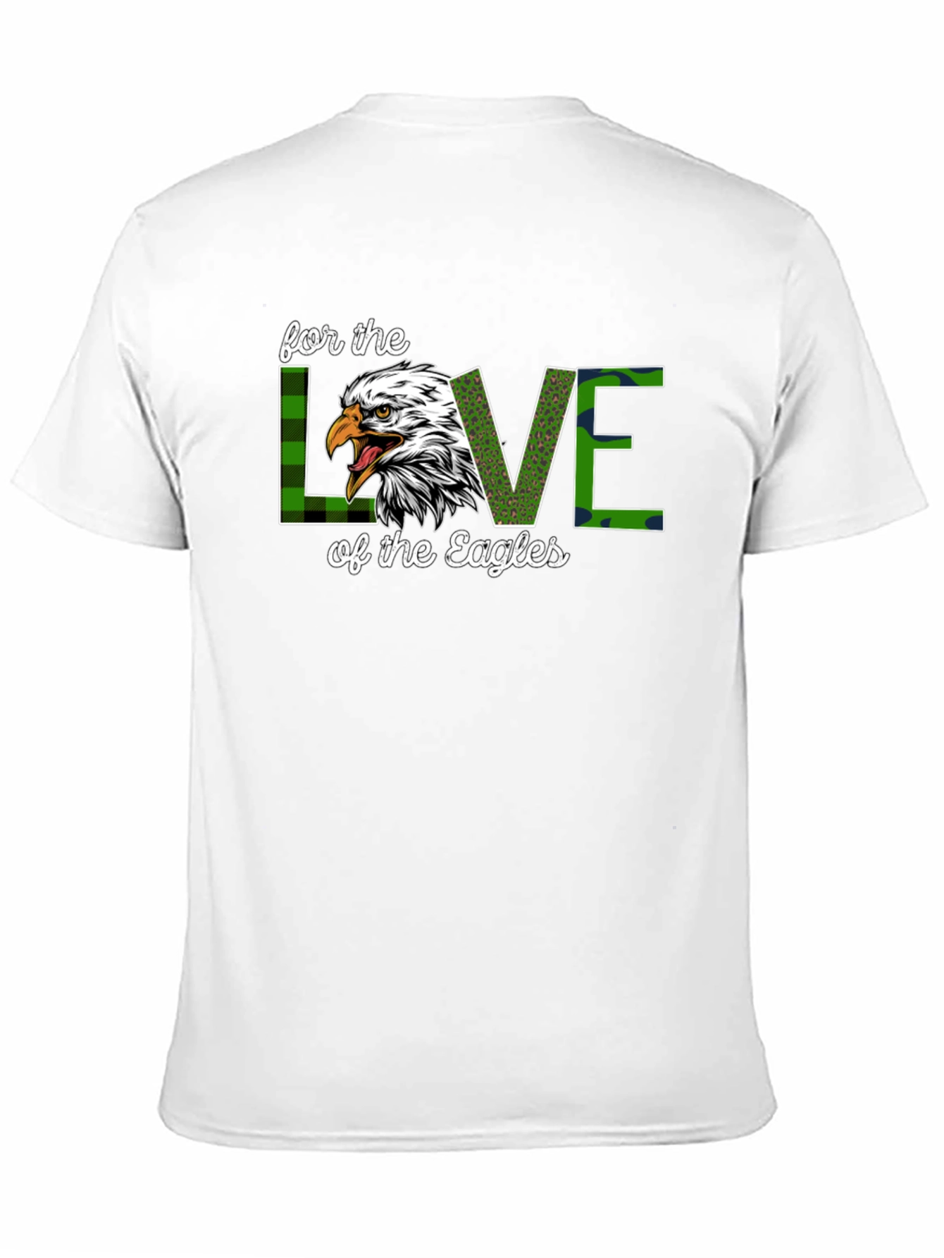 Eagles Love Graphic Tee - Sports Fan Apparel