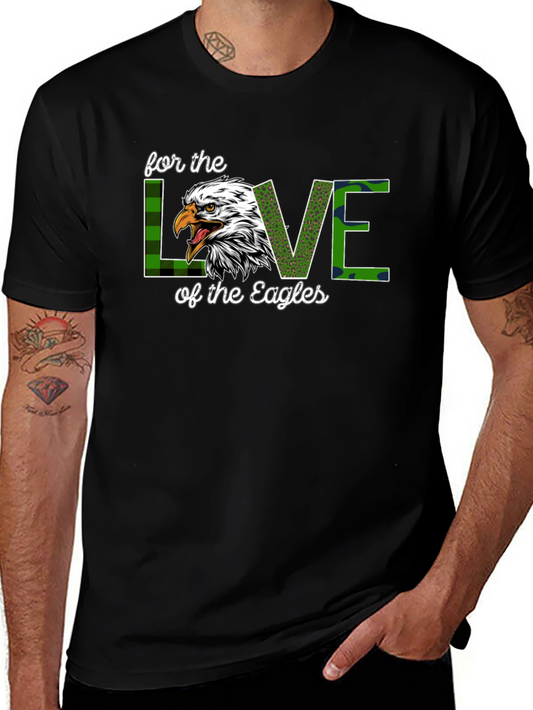 Eagles Love Graphic Tee - Sports Fan Apparel