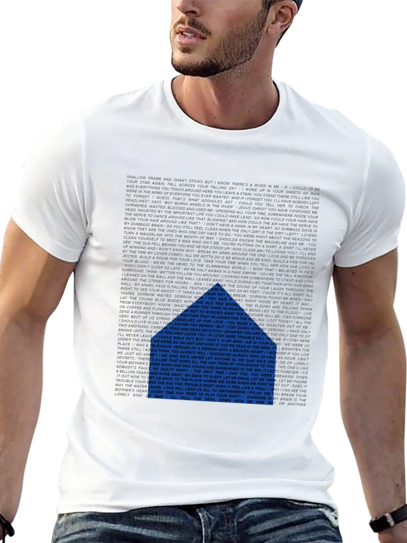 Lyric Graphic Tee - Unique Design Comfortable Fit