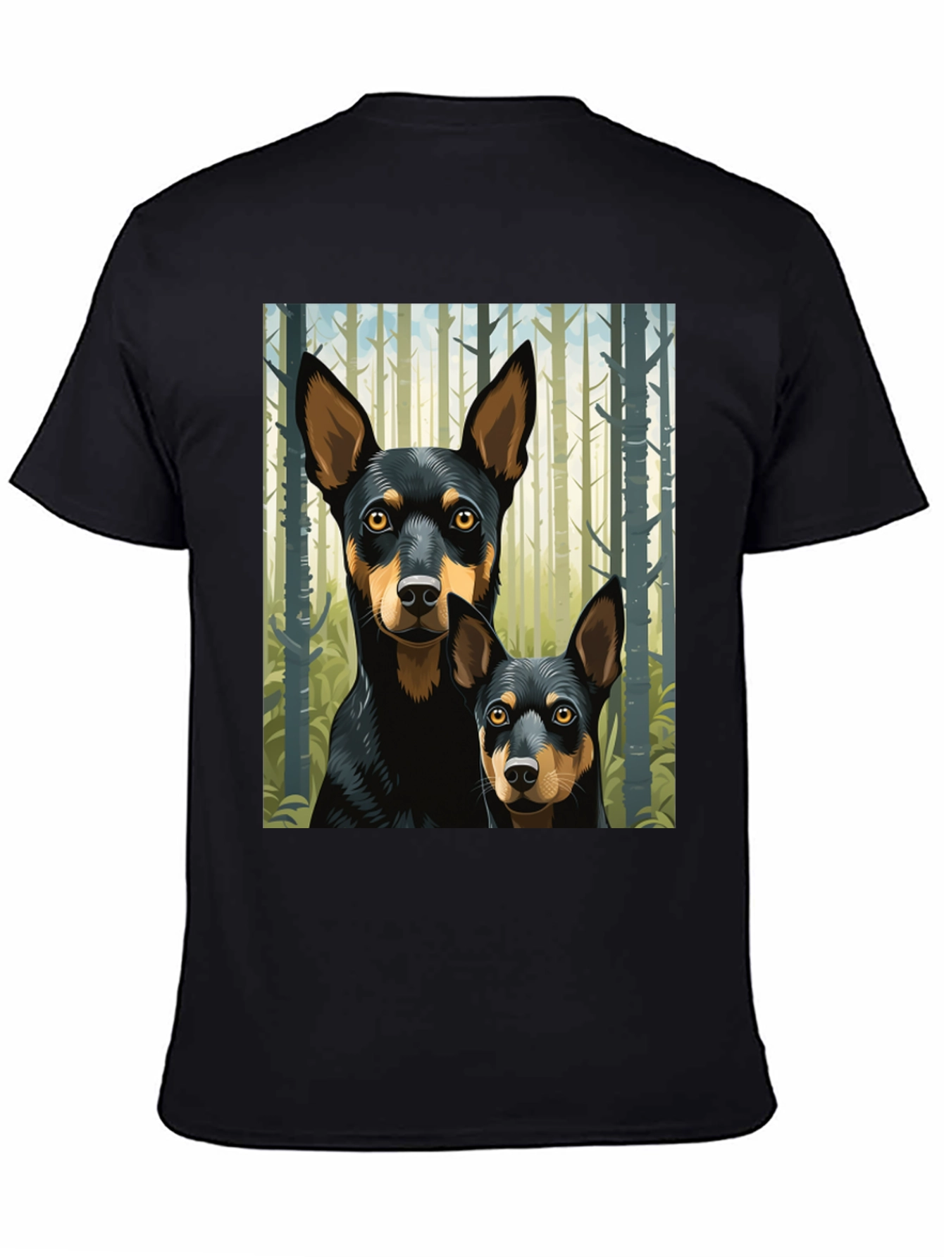 Dog Lovers Forest Pup Graphic Tee