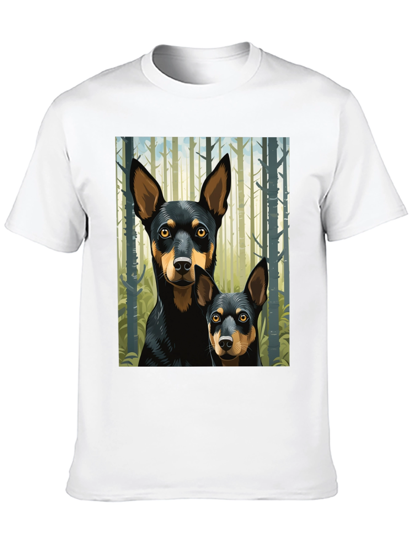 Dog Lovers Forest Pup Graphic Tee