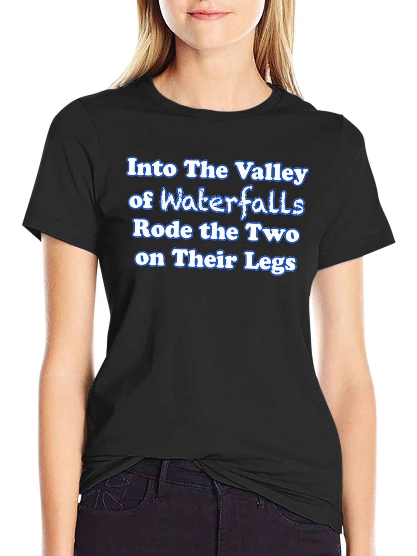 Humorous Waterfall Tee - Valley of Waterfalls