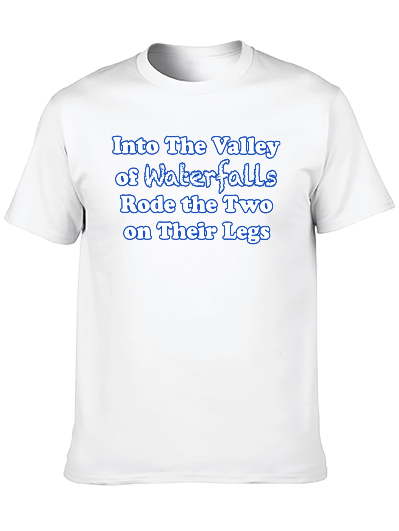 Humorous Waterfall Tee - Valley of Waterfalls