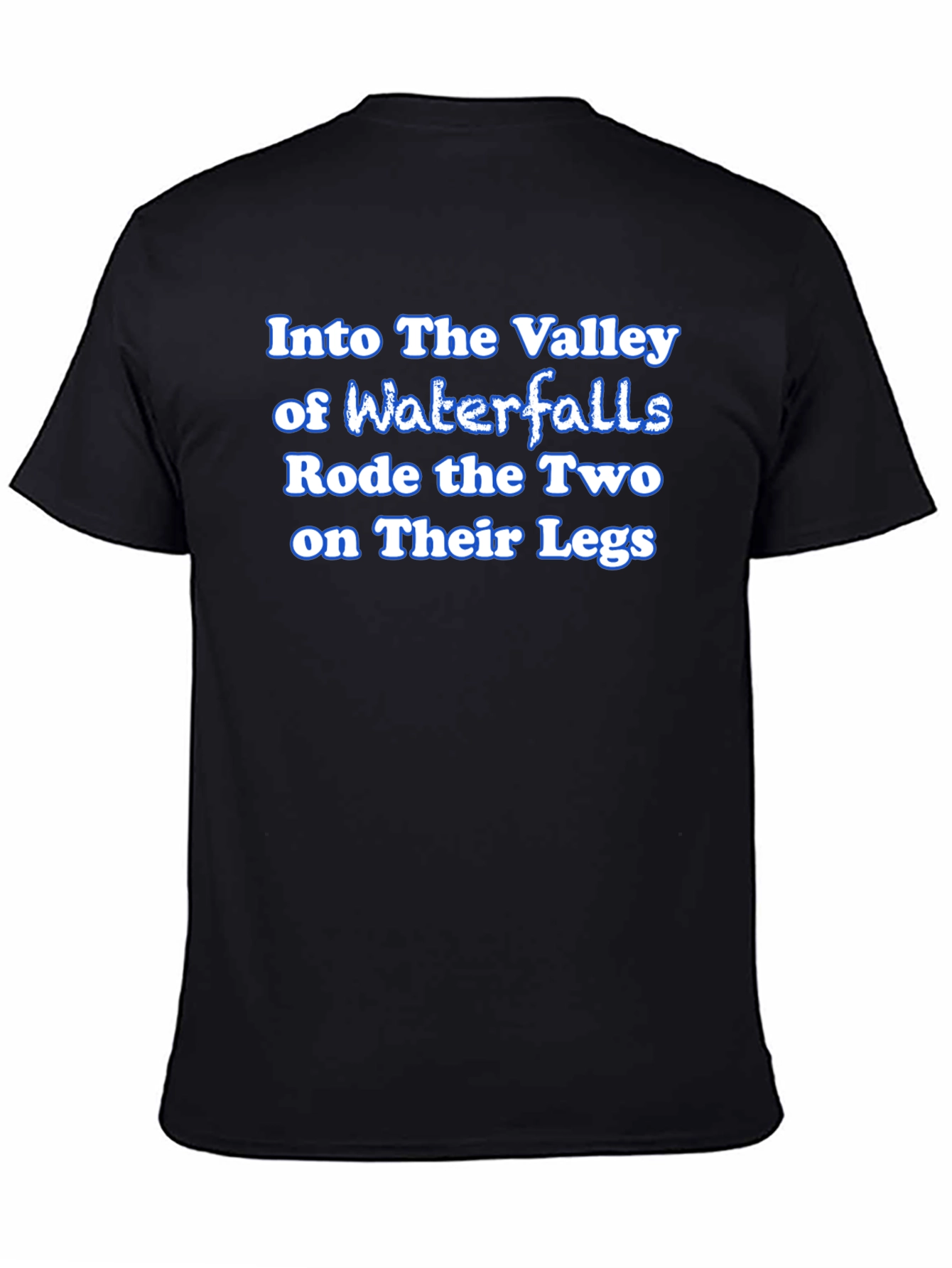 Humorous Waterfall Tee - Valley of Waterfalls
