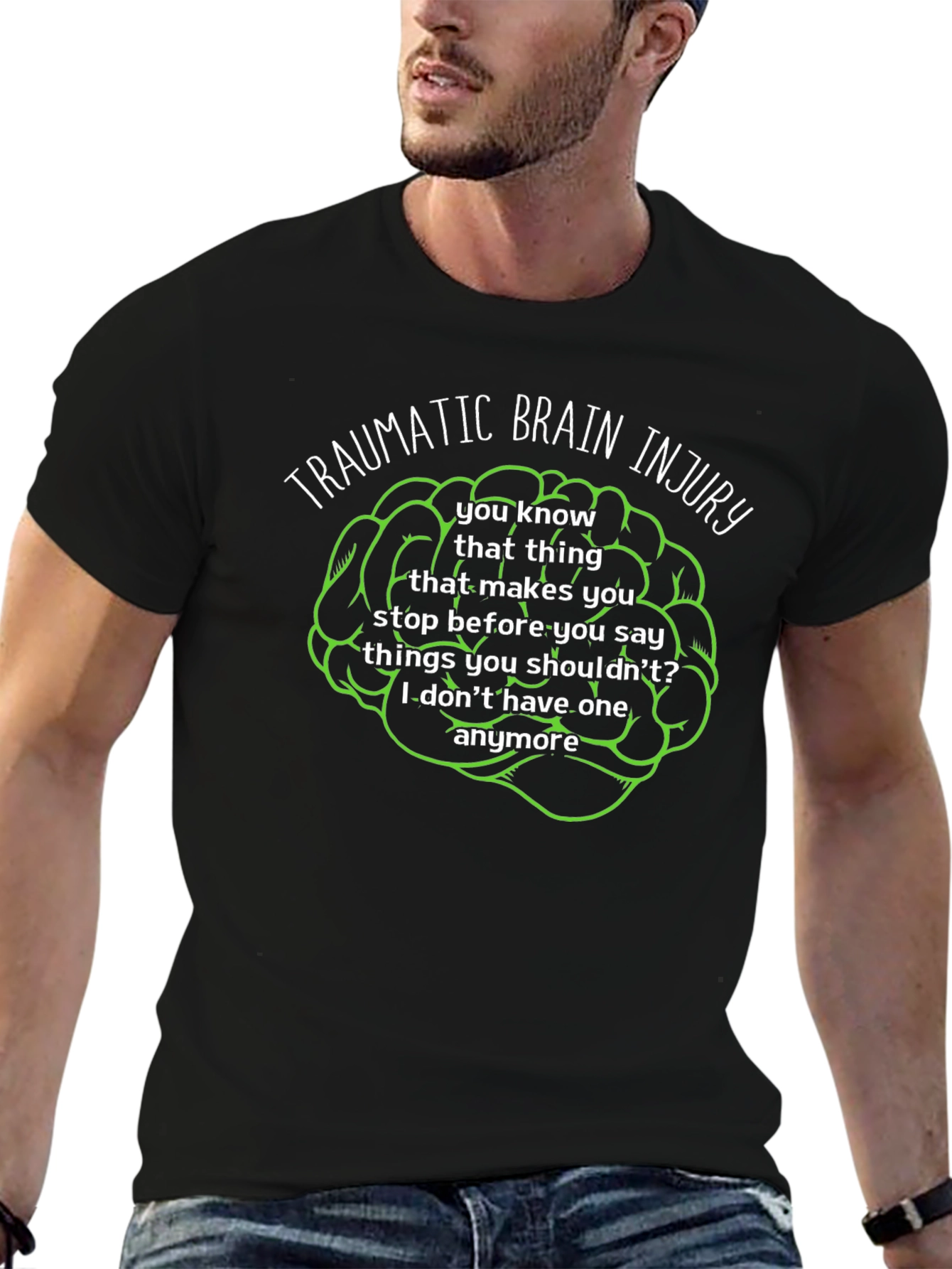 Traumatic Brain Injury Humor Tee
