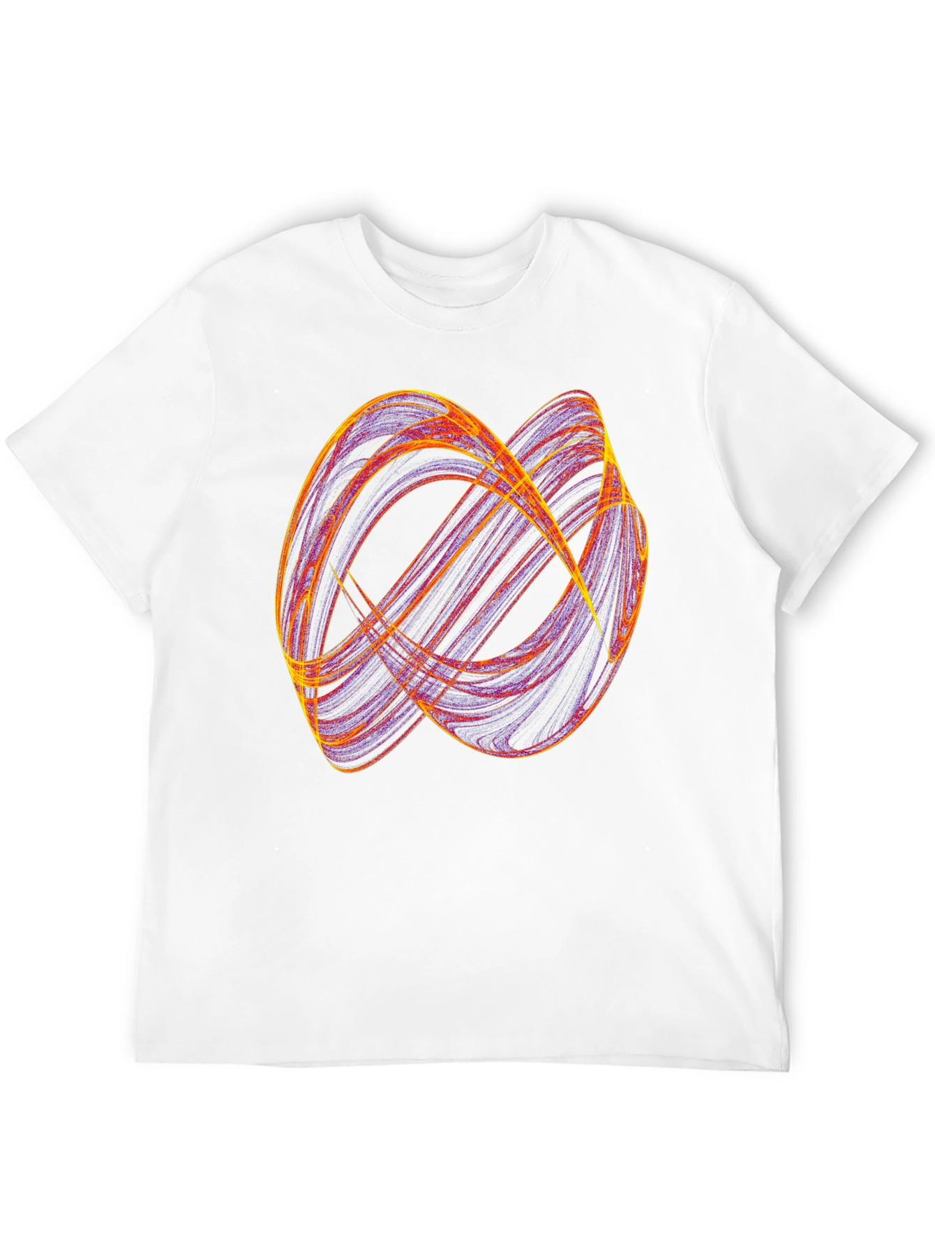 Abstract Graphic Print Black Casual T-Shirt