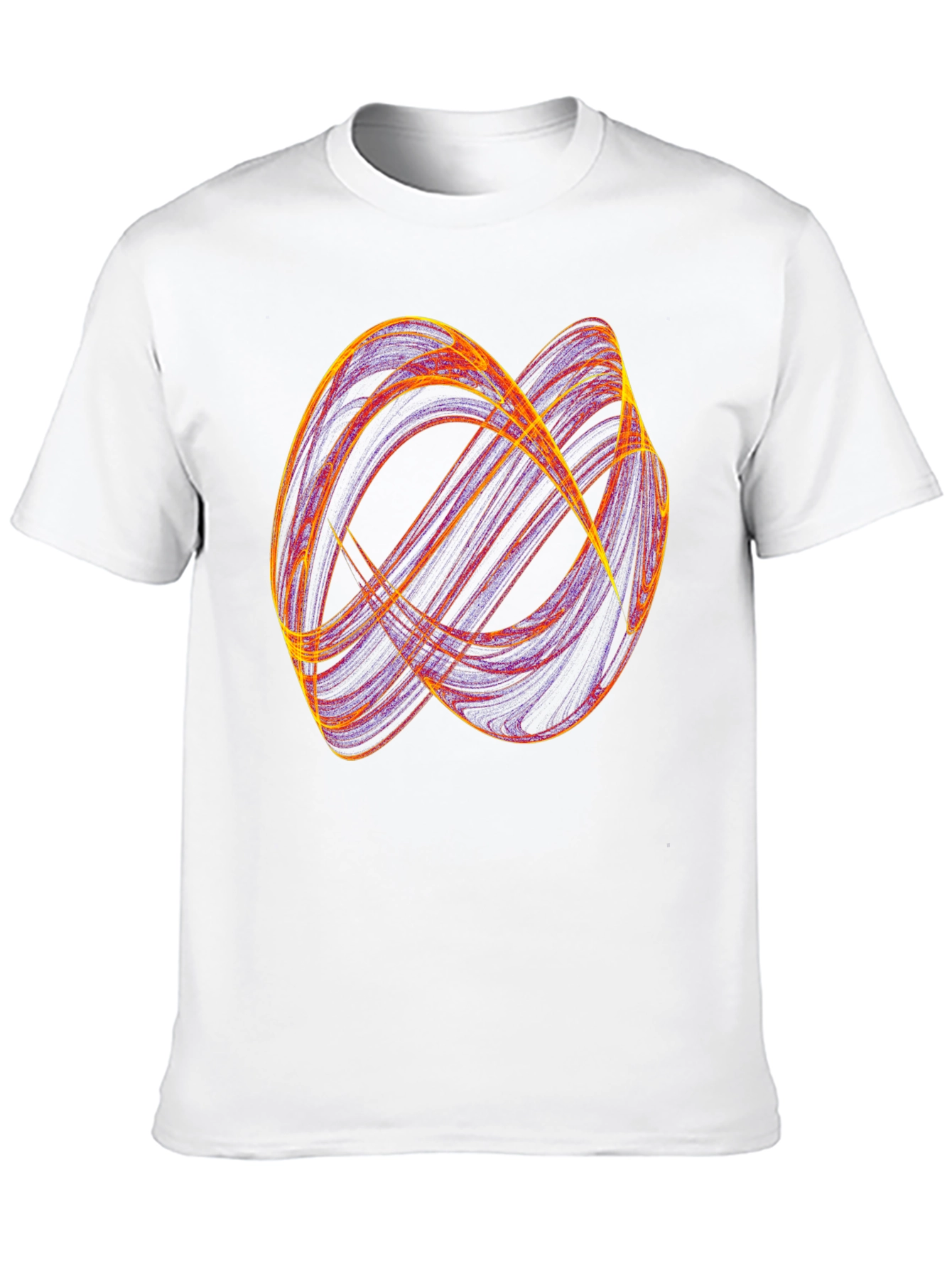 Abstract Graphic Print Black Casual T-Shirt