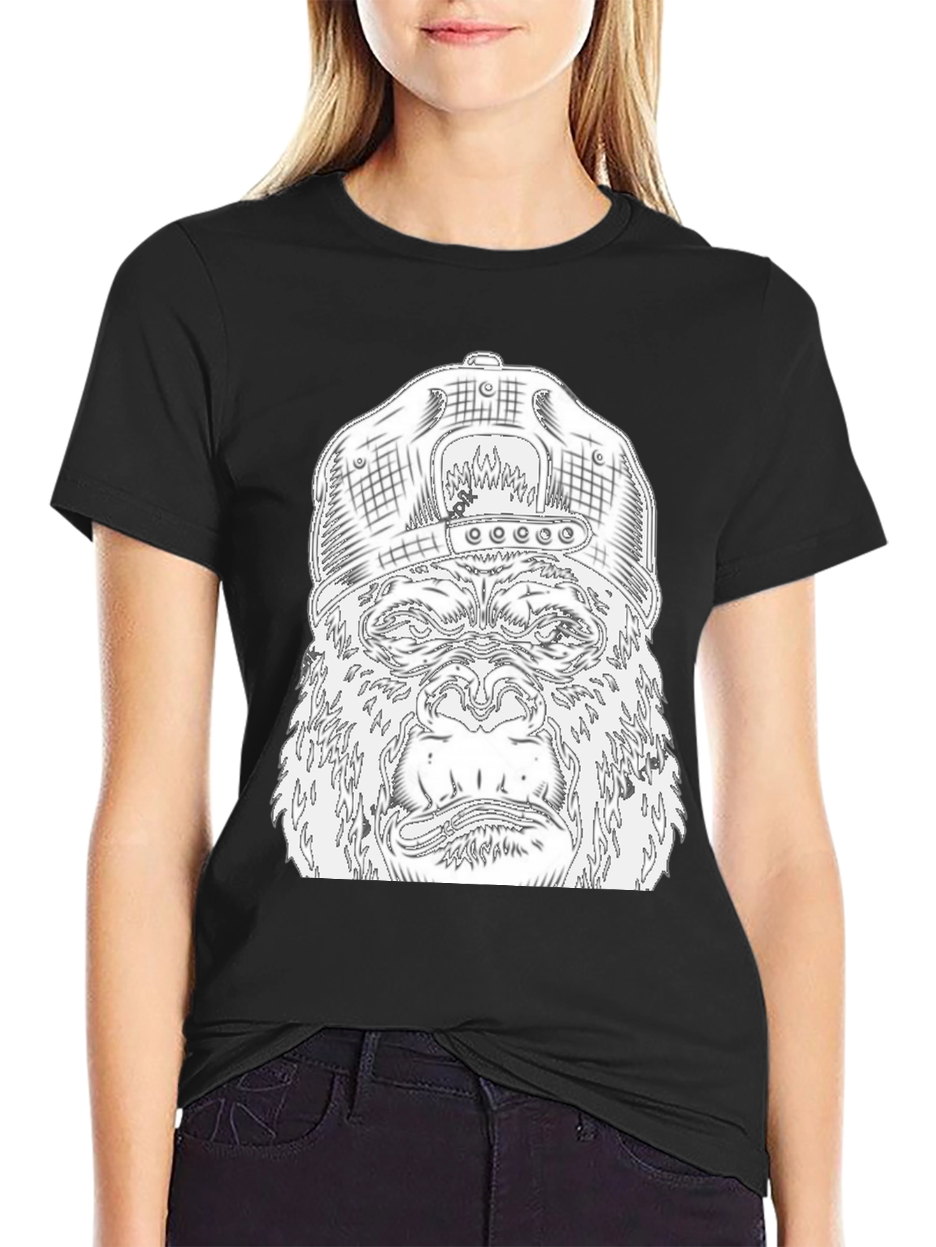 Graphic Gorilla T-Shirt - Cool Streetwear Style